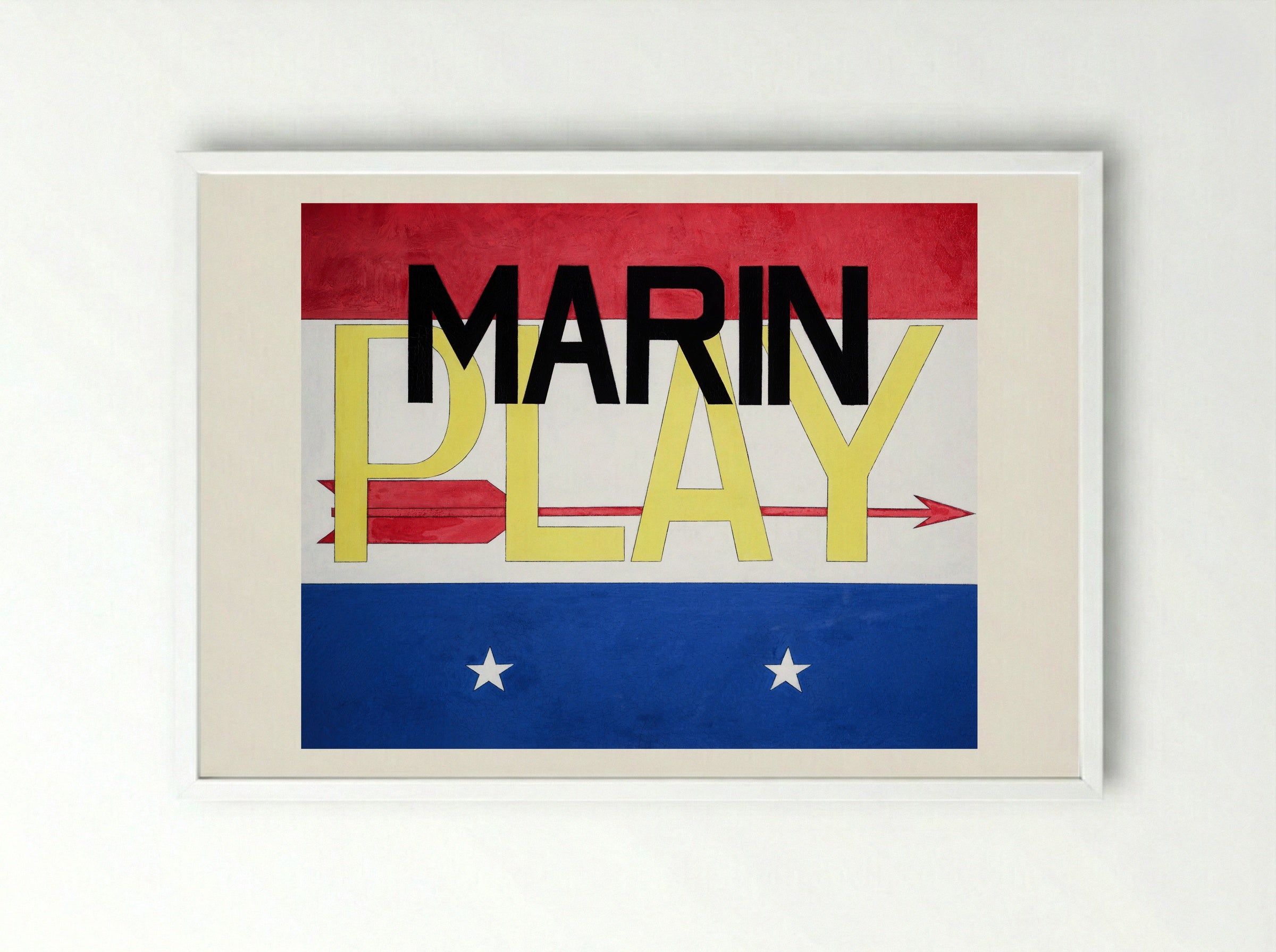 Marin, 1929 - Charles Demuth - Framed Print White