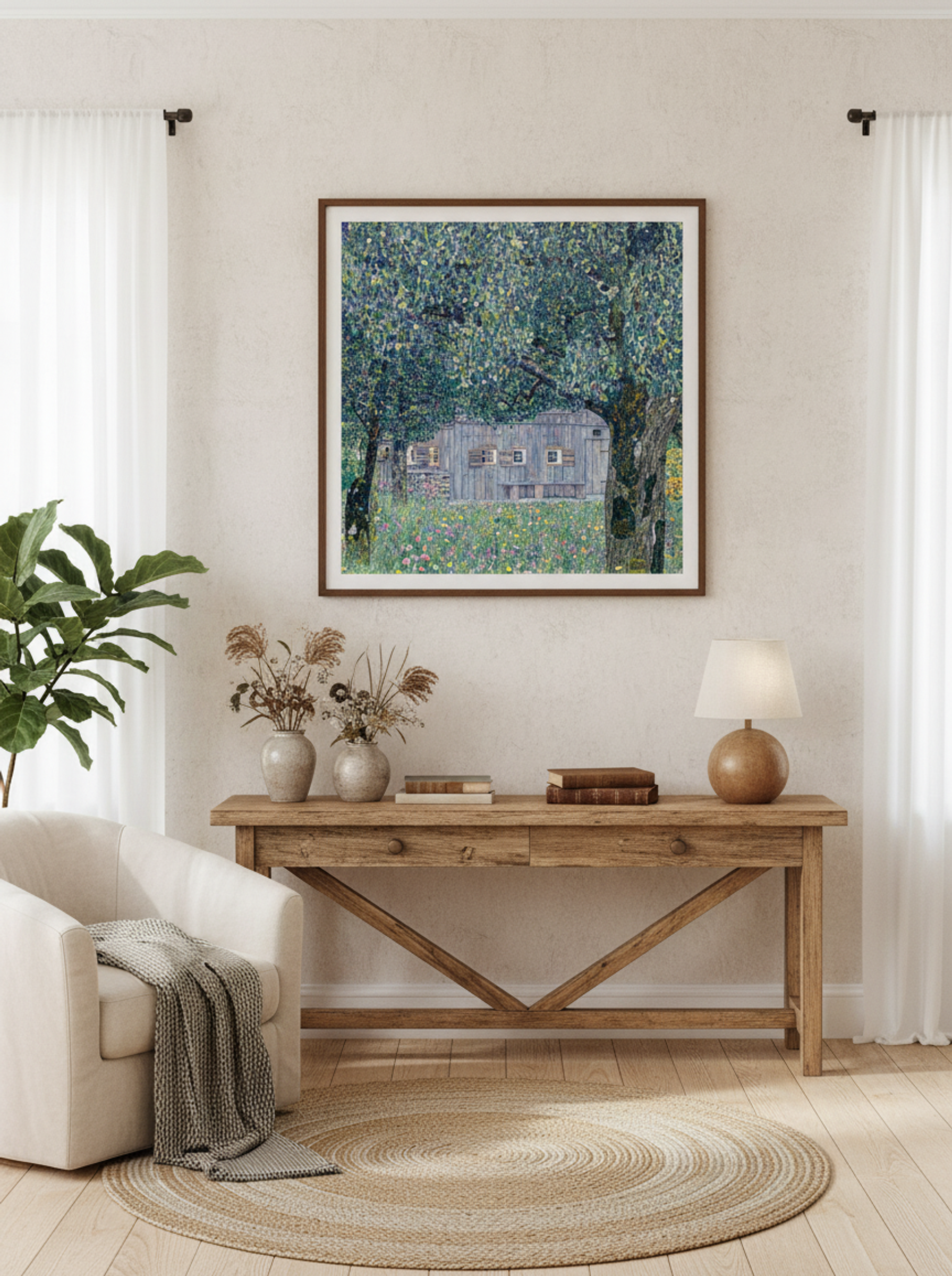 Farmhouse in Upper Austria - Gustav Klimt - Lifestyle