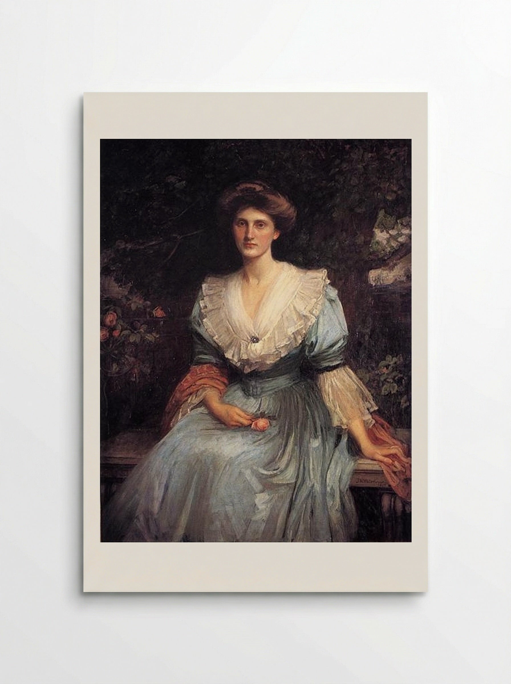 Lady Violet Henderson - John William Waterhouse - Poster