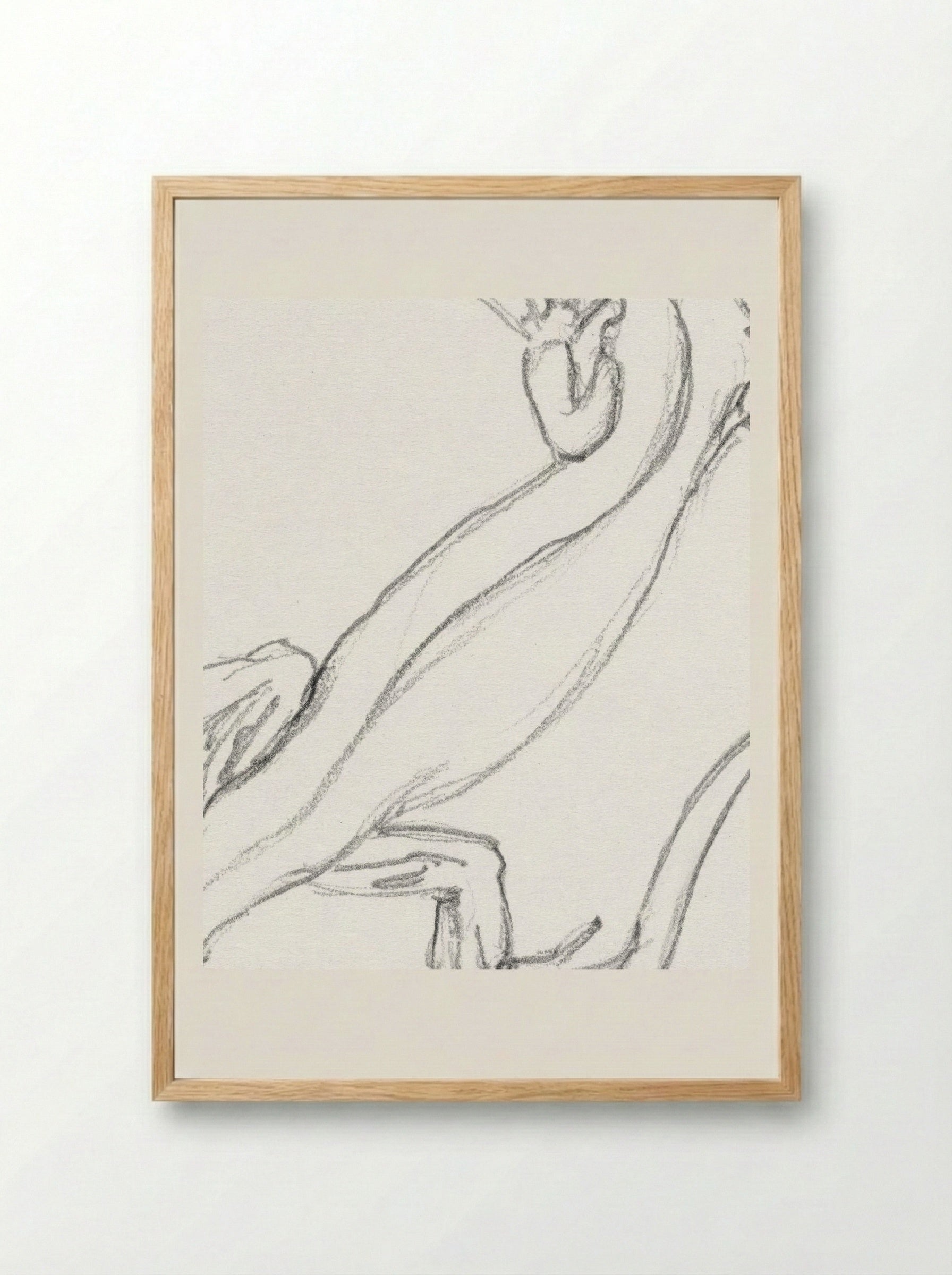 Lizard - Julie de Graag - Framed Print Wood