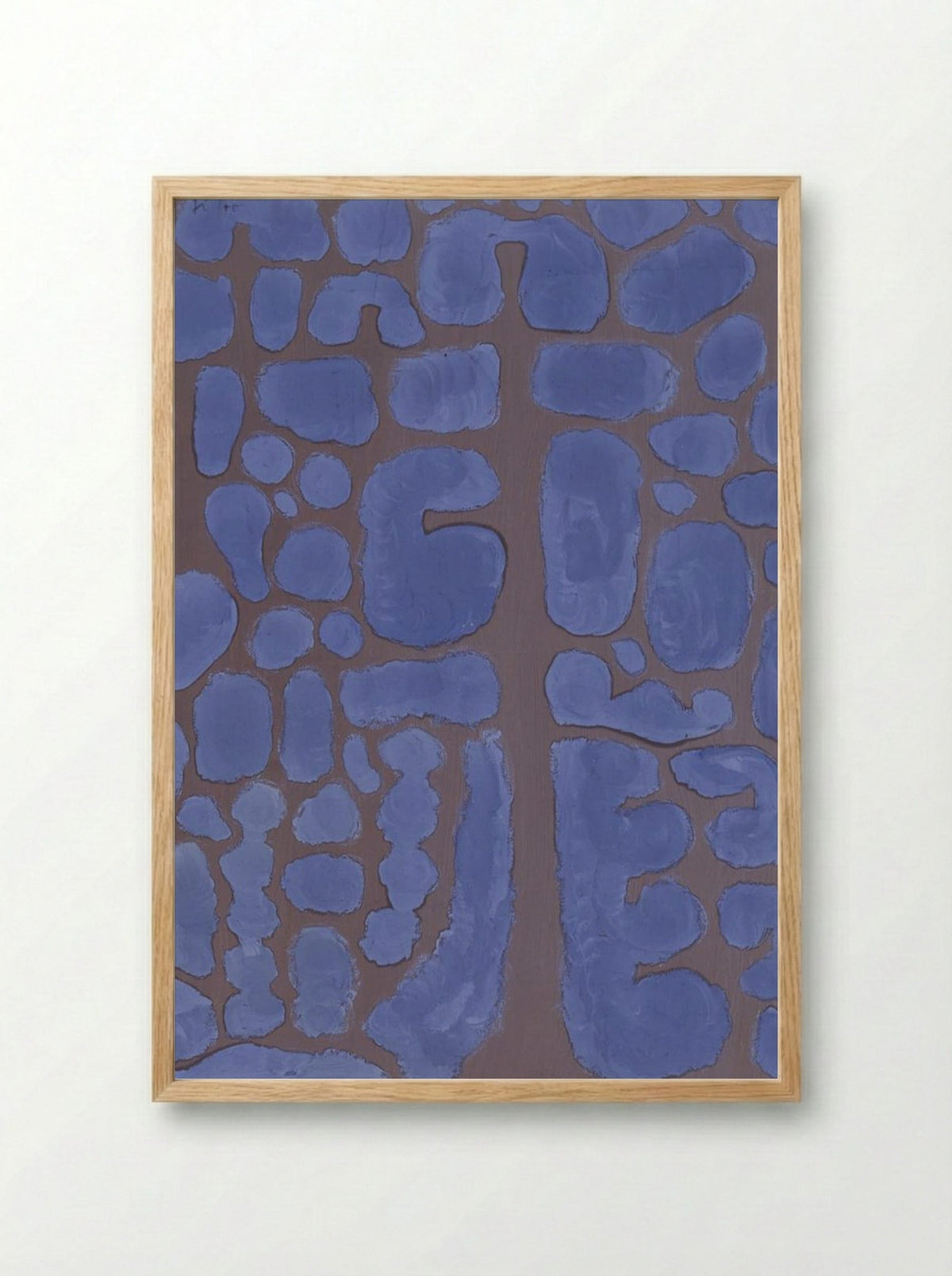 Late Evening Looking Out of the Woods - Paul Klee - Framed Print Wood