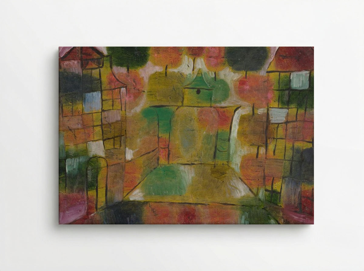 Baum und Architektur, Rhythmen - Paul Klee - Canvas