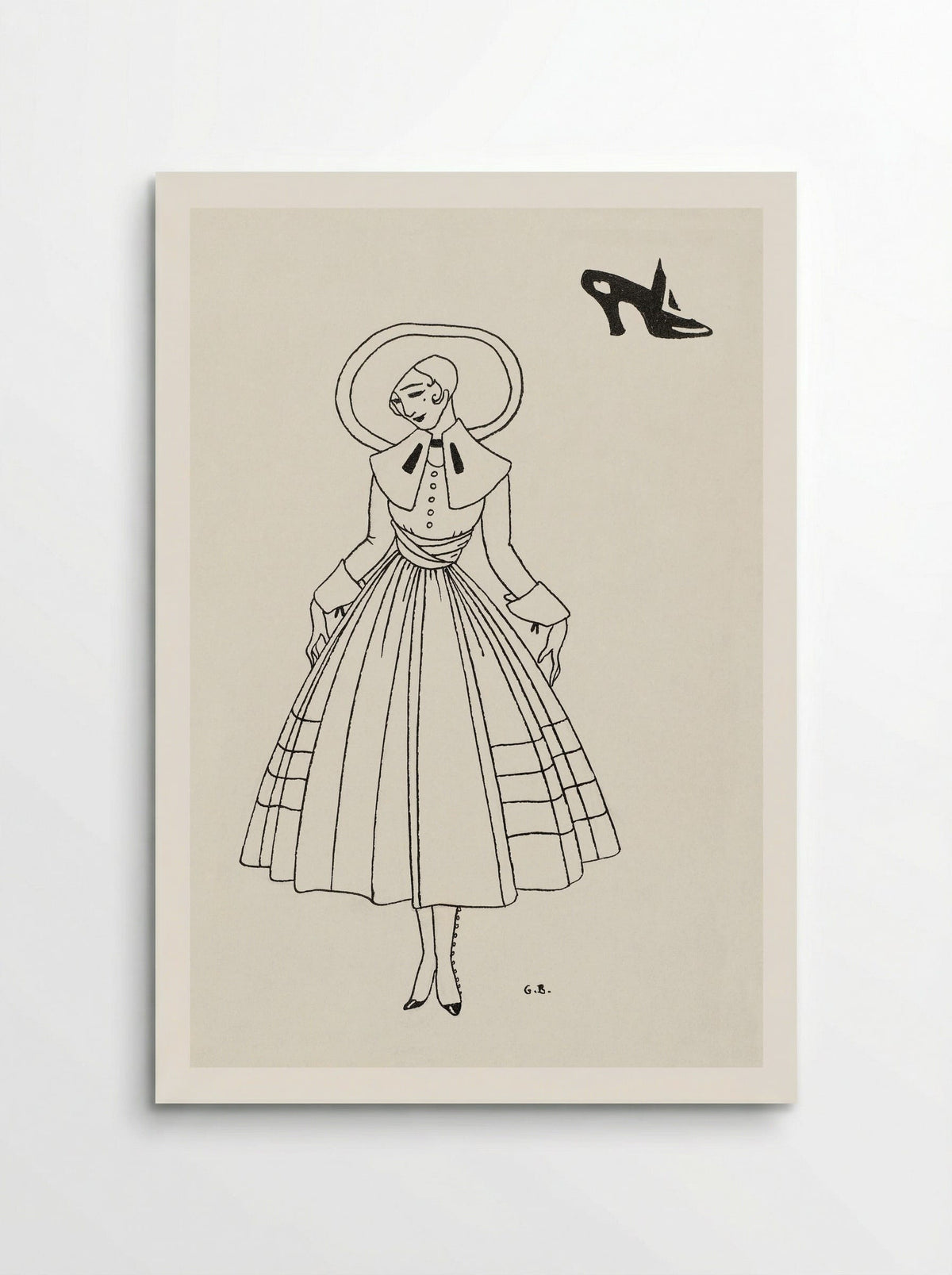 No. 8, 9, p. 26 from Gazette du Bon Ton - George Barbier - Poster