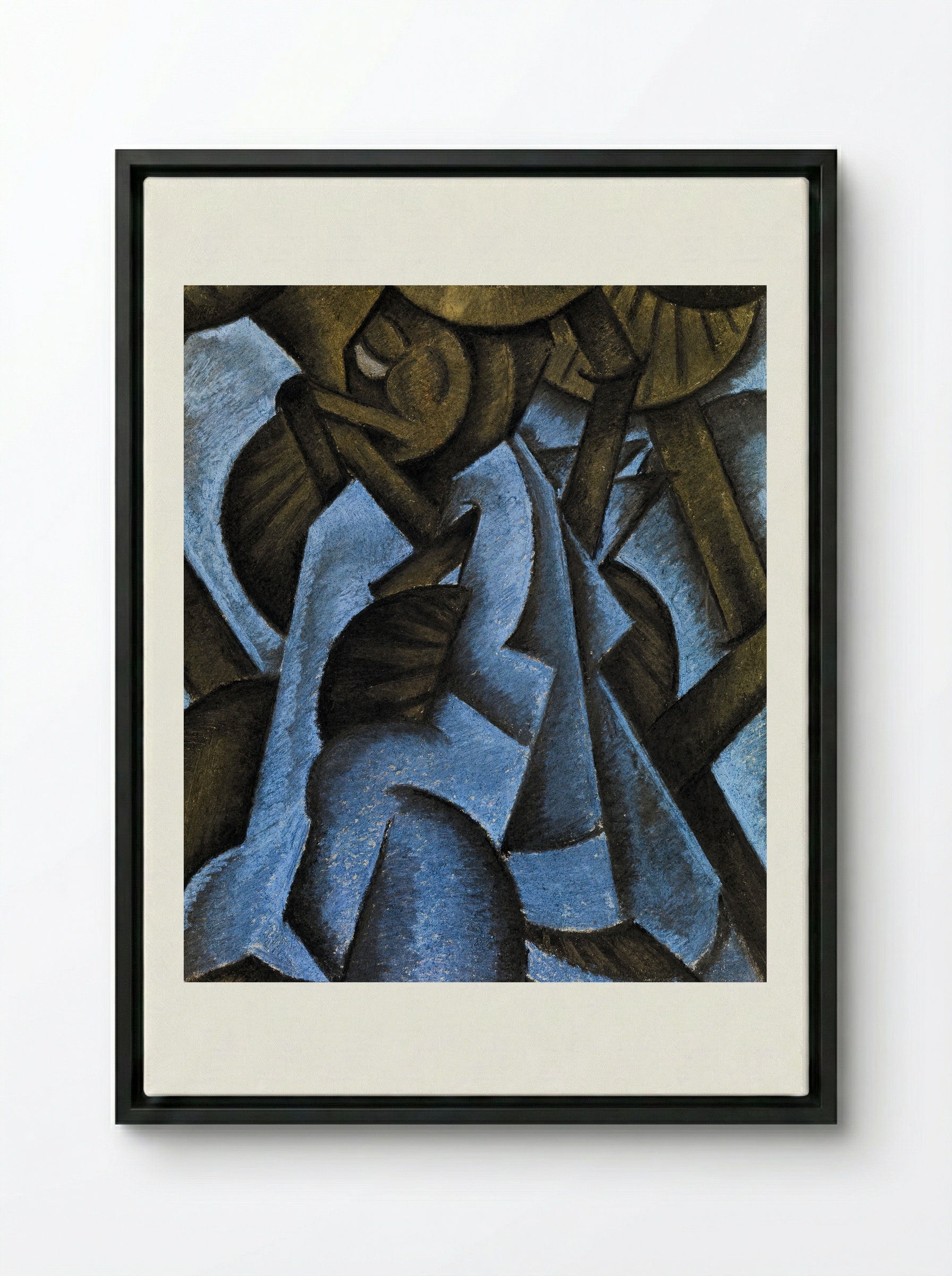 Pagan Philosophy - Arthur Dove - Framed Canvas Black