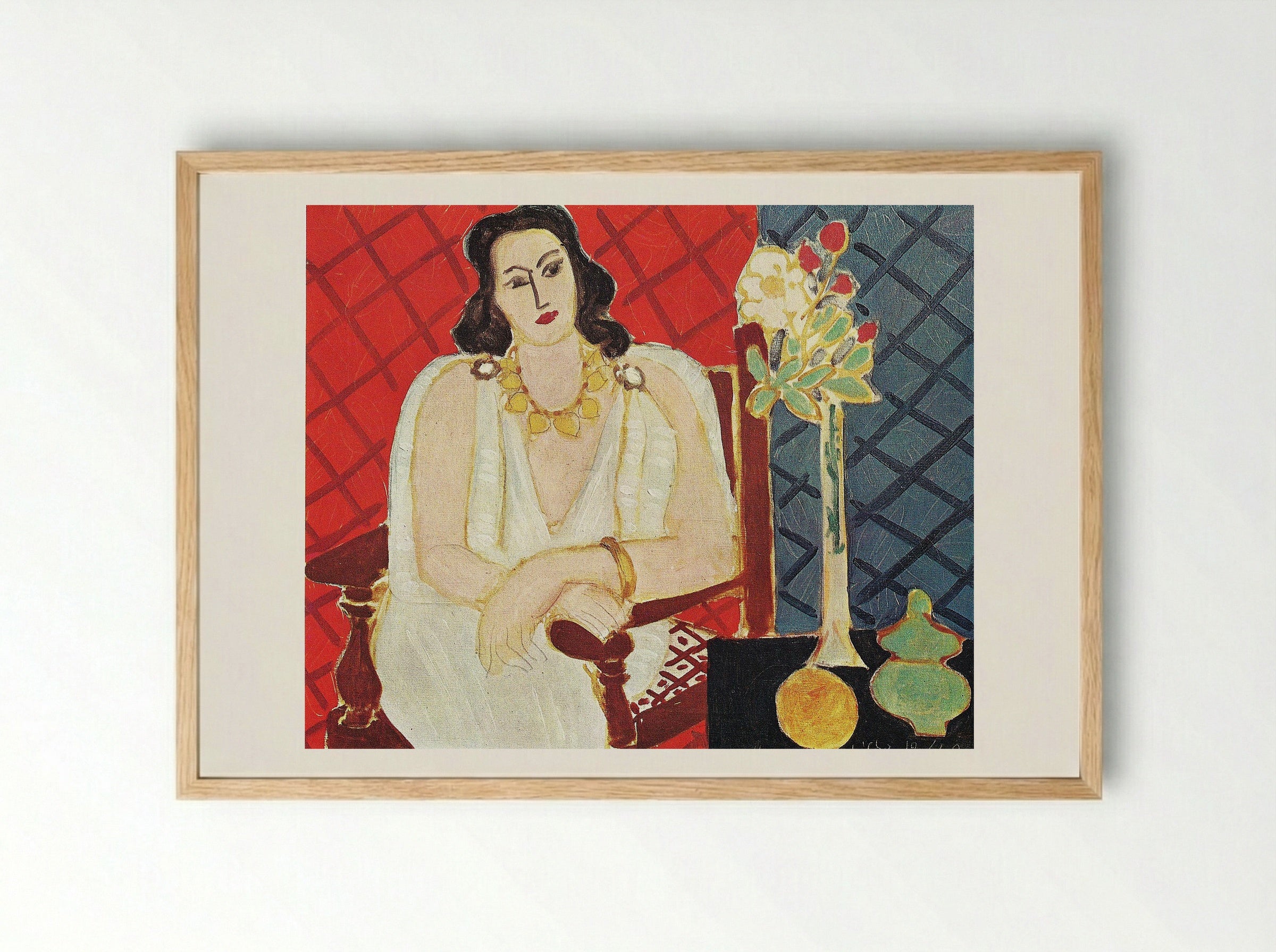 Idol - Henri Matisse - Framed Print Wood