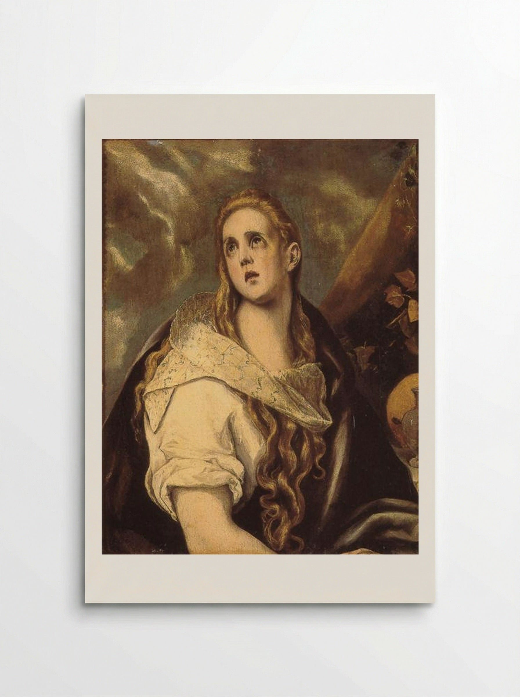 The Penitent Magdalene - El Greco - Poster