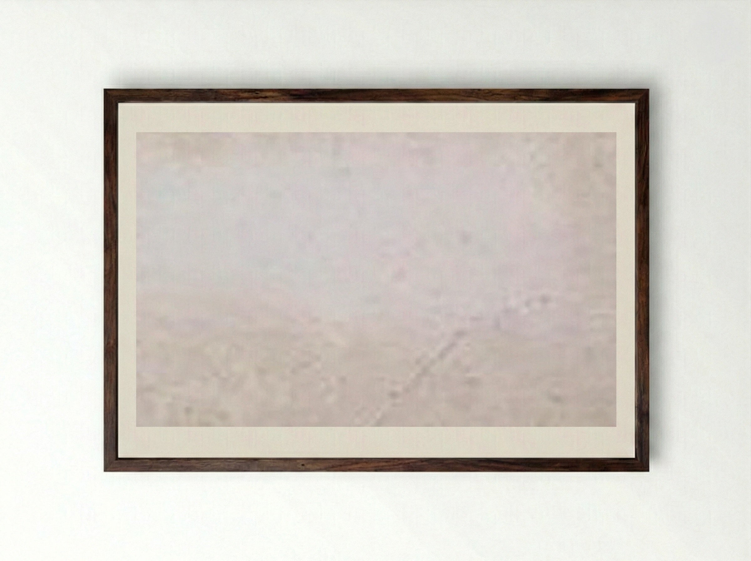 1932 (Painting) - Ben Nicholson - Framed Print Dark Wood