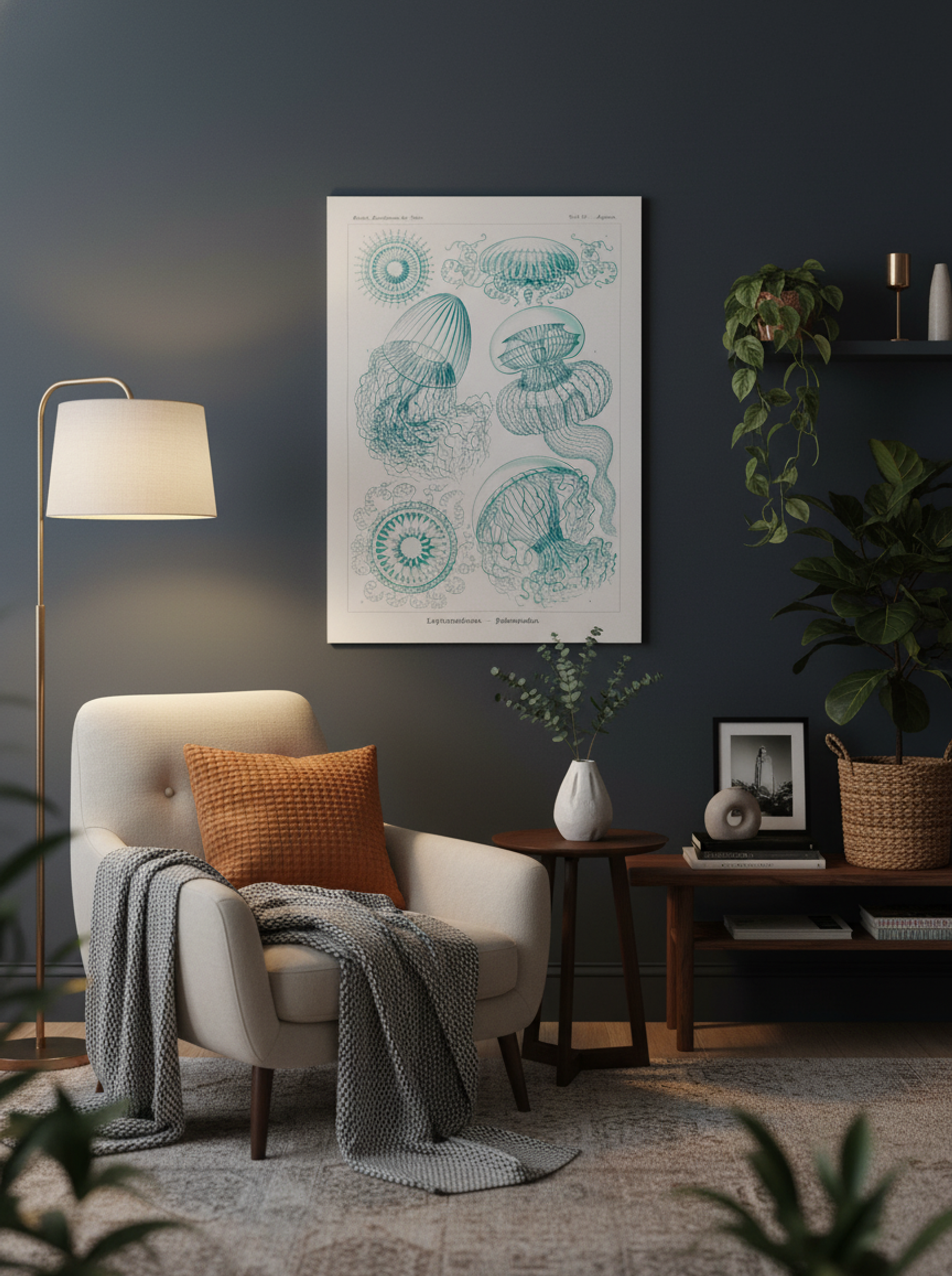Leptomedusae-Faltenquallen (1904) - Ernst Haeckel - Lifestyle