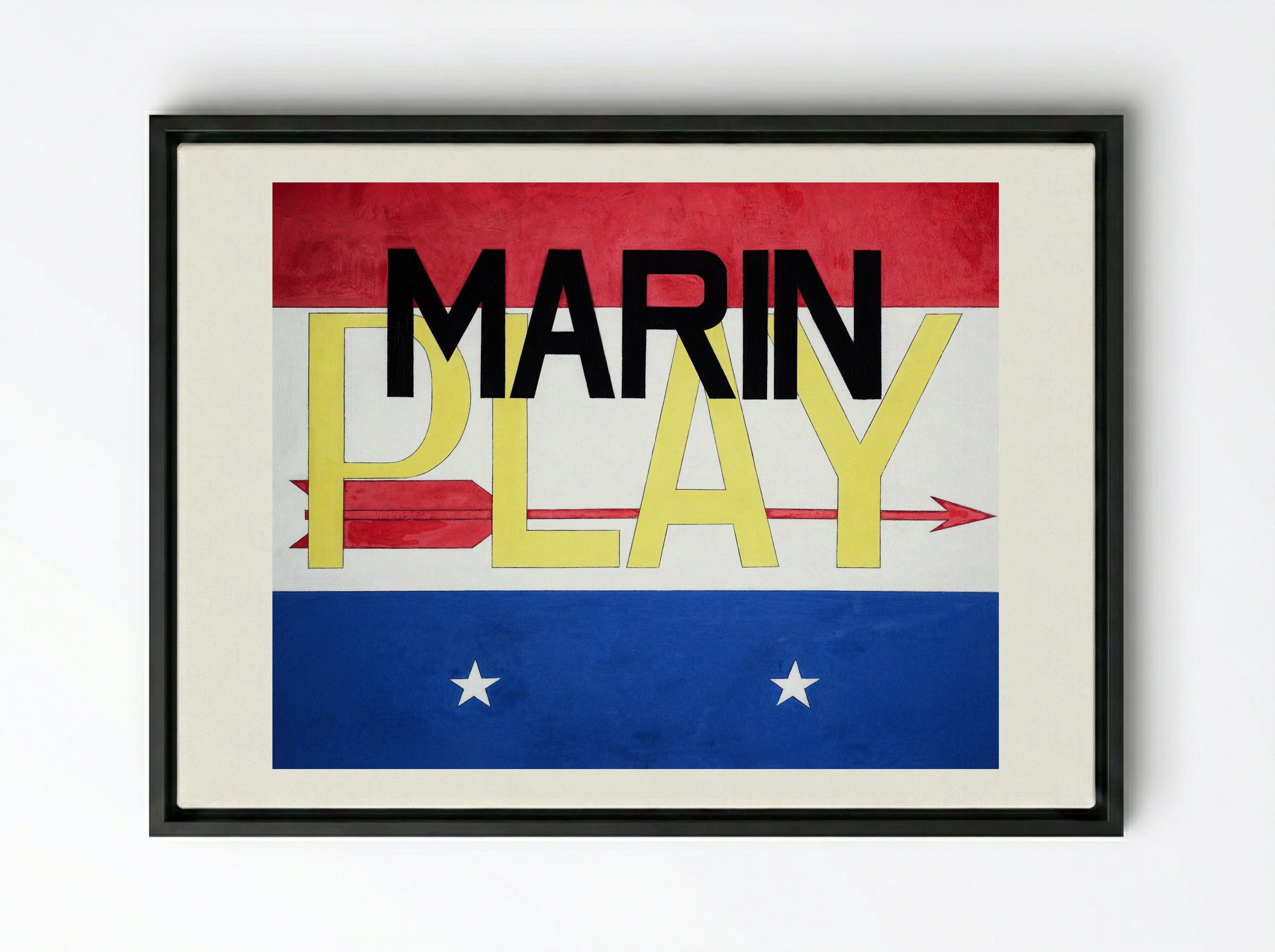 Marin, 1929 - Charles Demuth - Framed Canvas Black