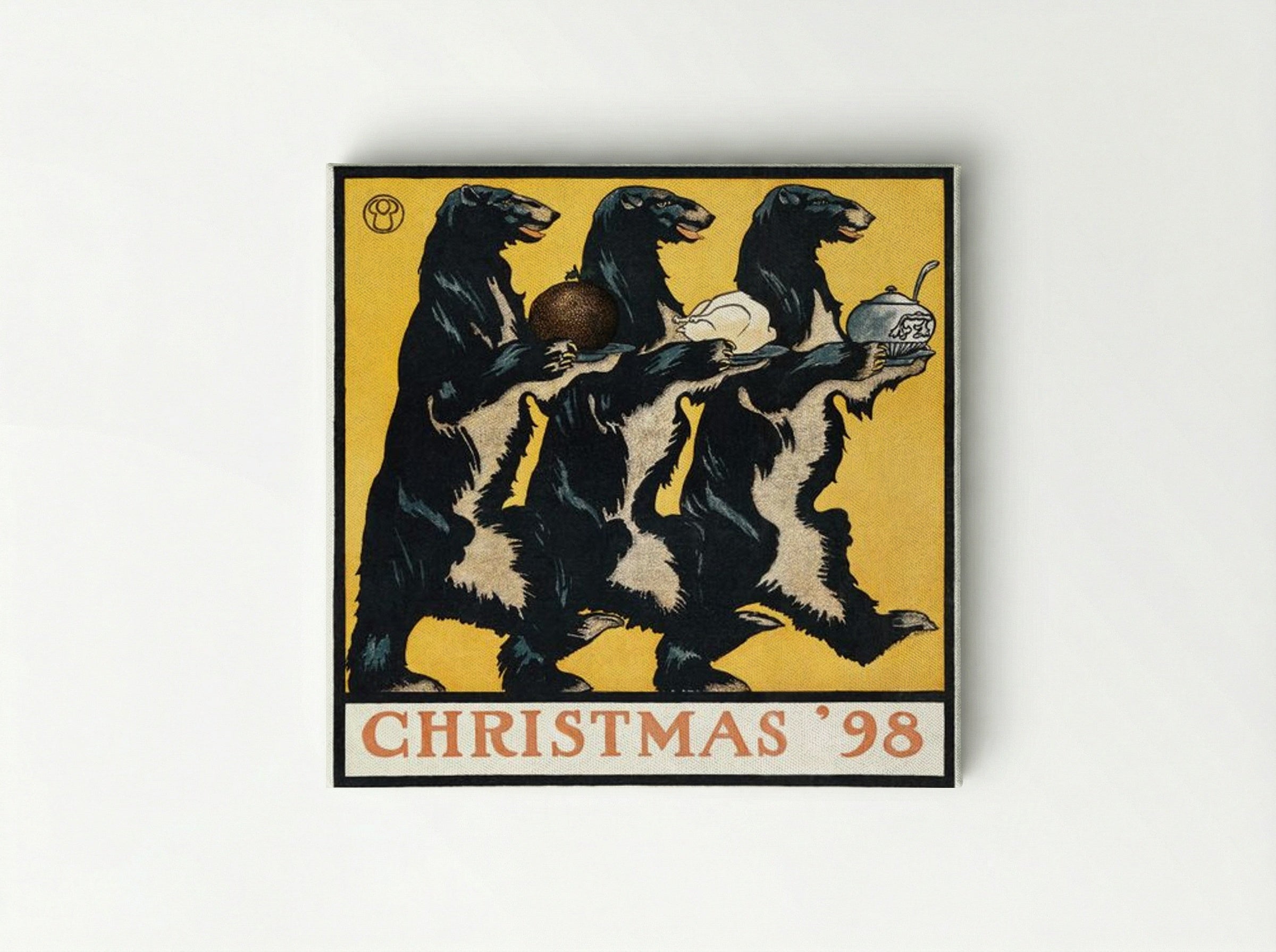 Vintage Christmas '98 - Edward Penfield - Canvas