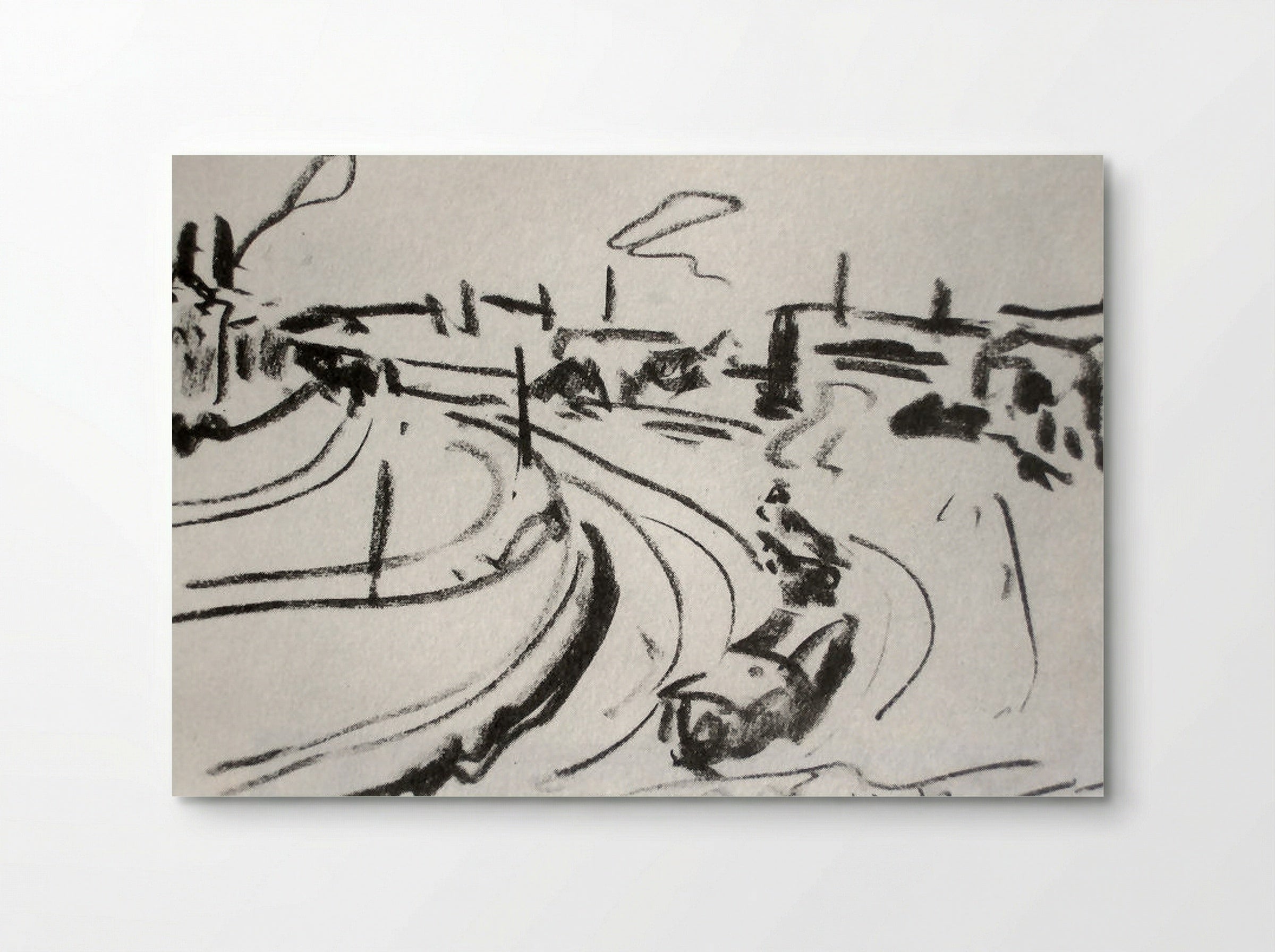 Railway in Dresden - Ernst Ludwig Kirchner - Poster