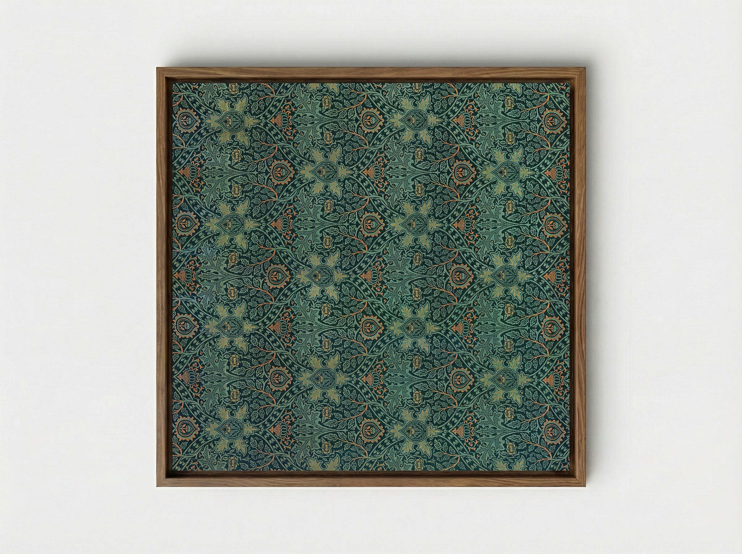 Ispahan - William Morris - Framed Canvas Wood