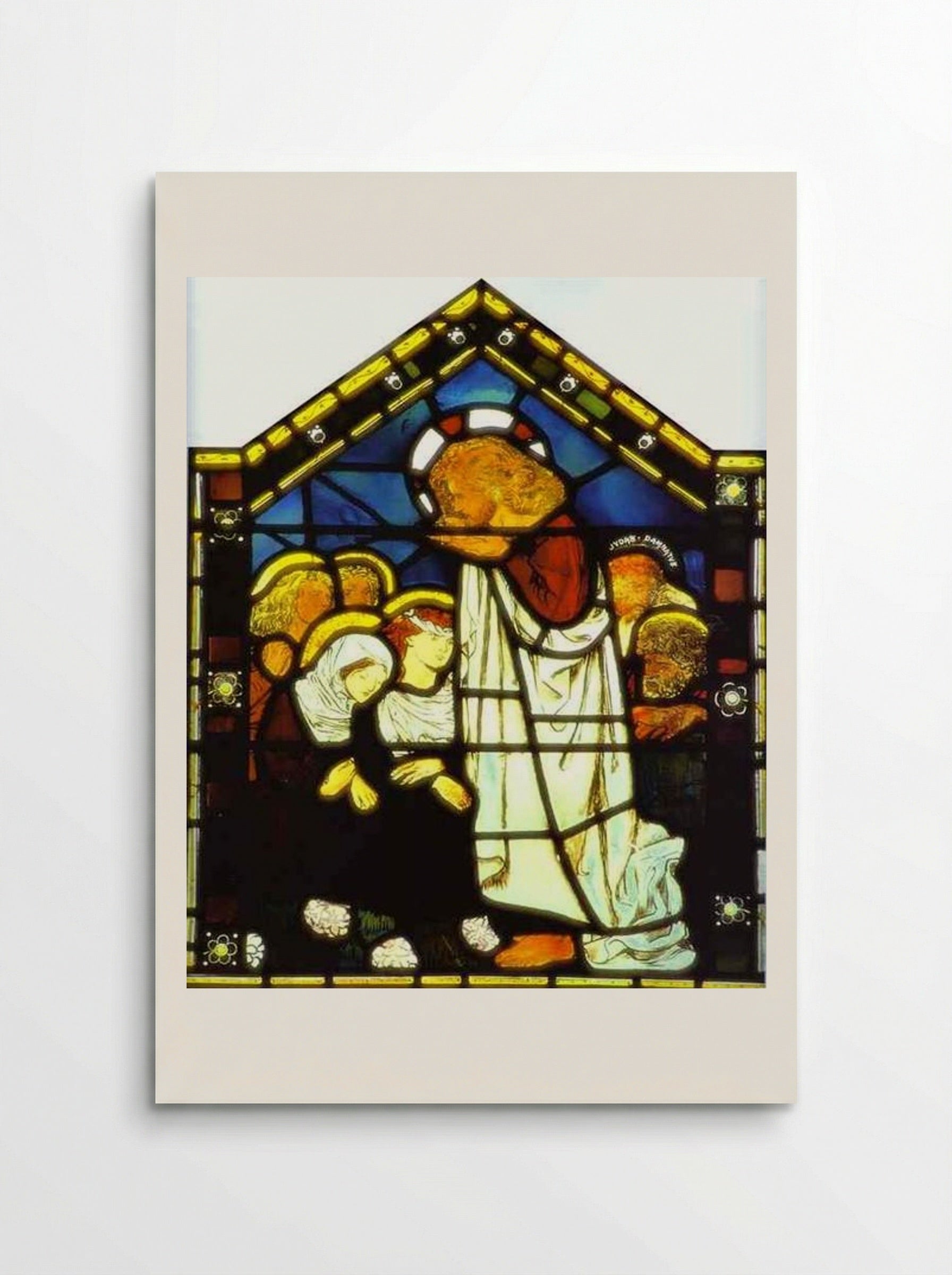 The Sermon on the Mount - Dante Gabriel Rossetti - Poster