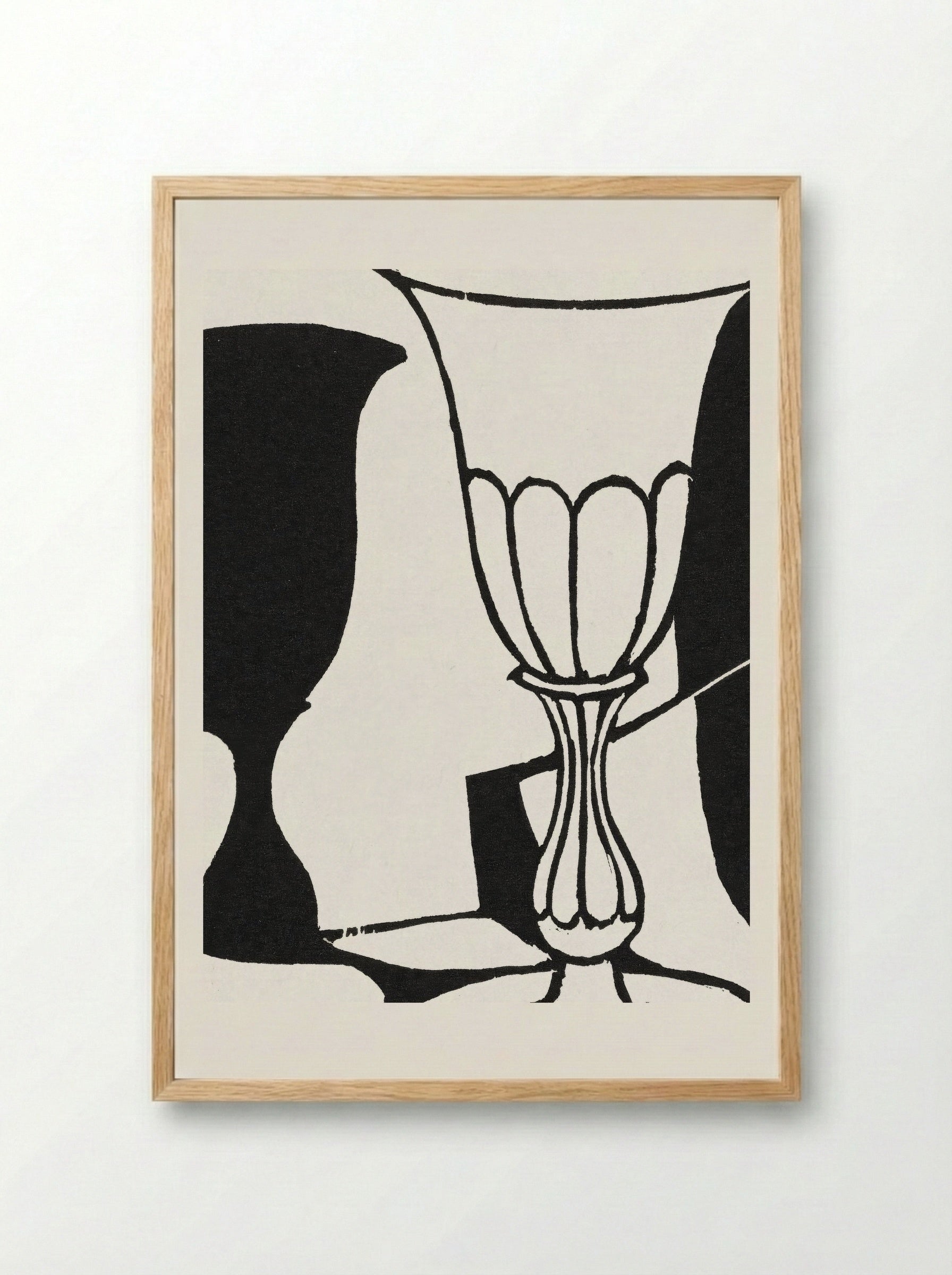 The Cup (1918) - Roger Fry - Framed Print Wood