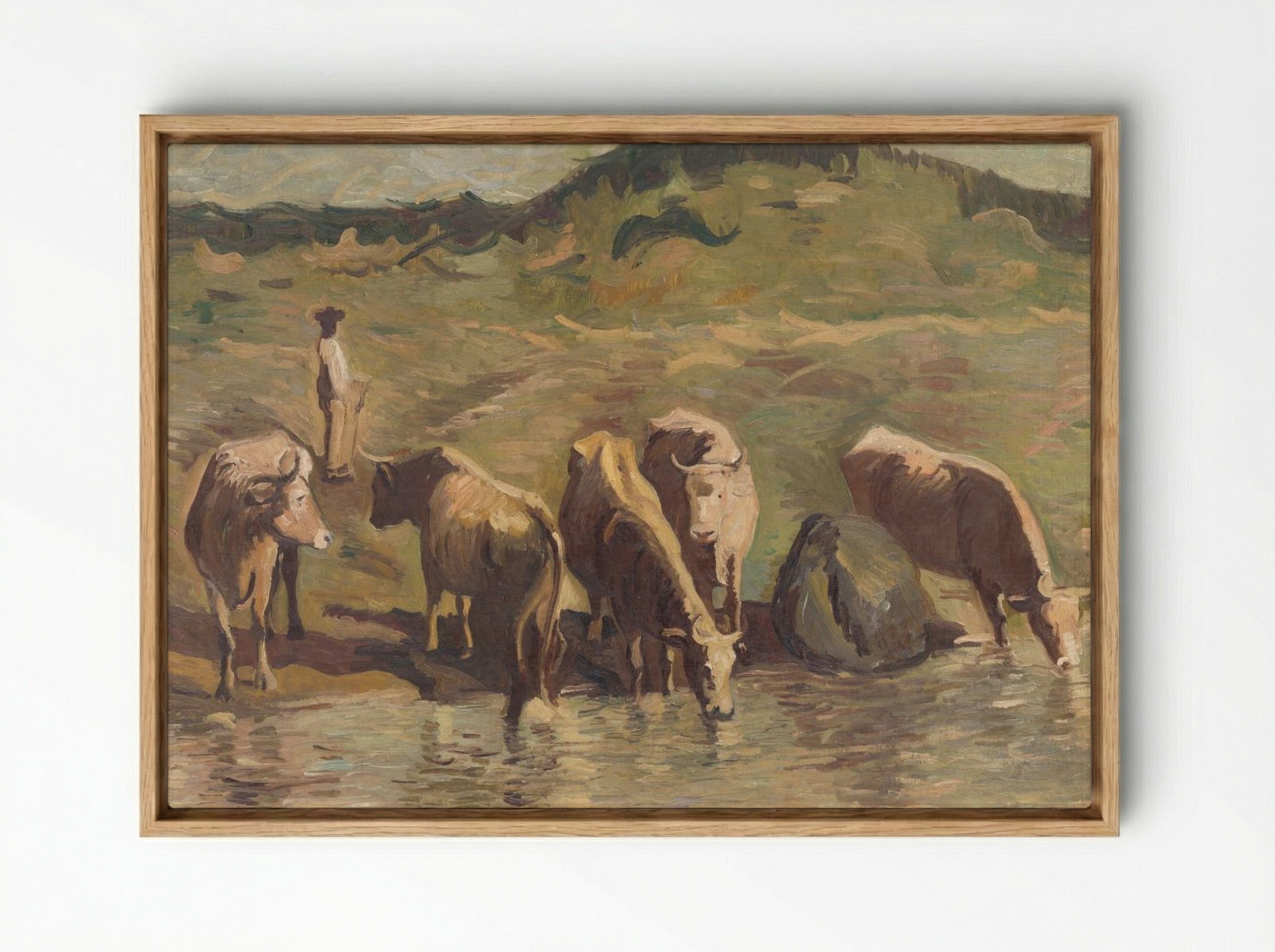 Summer - Cyprián Majerník - Framed Canvas Wood