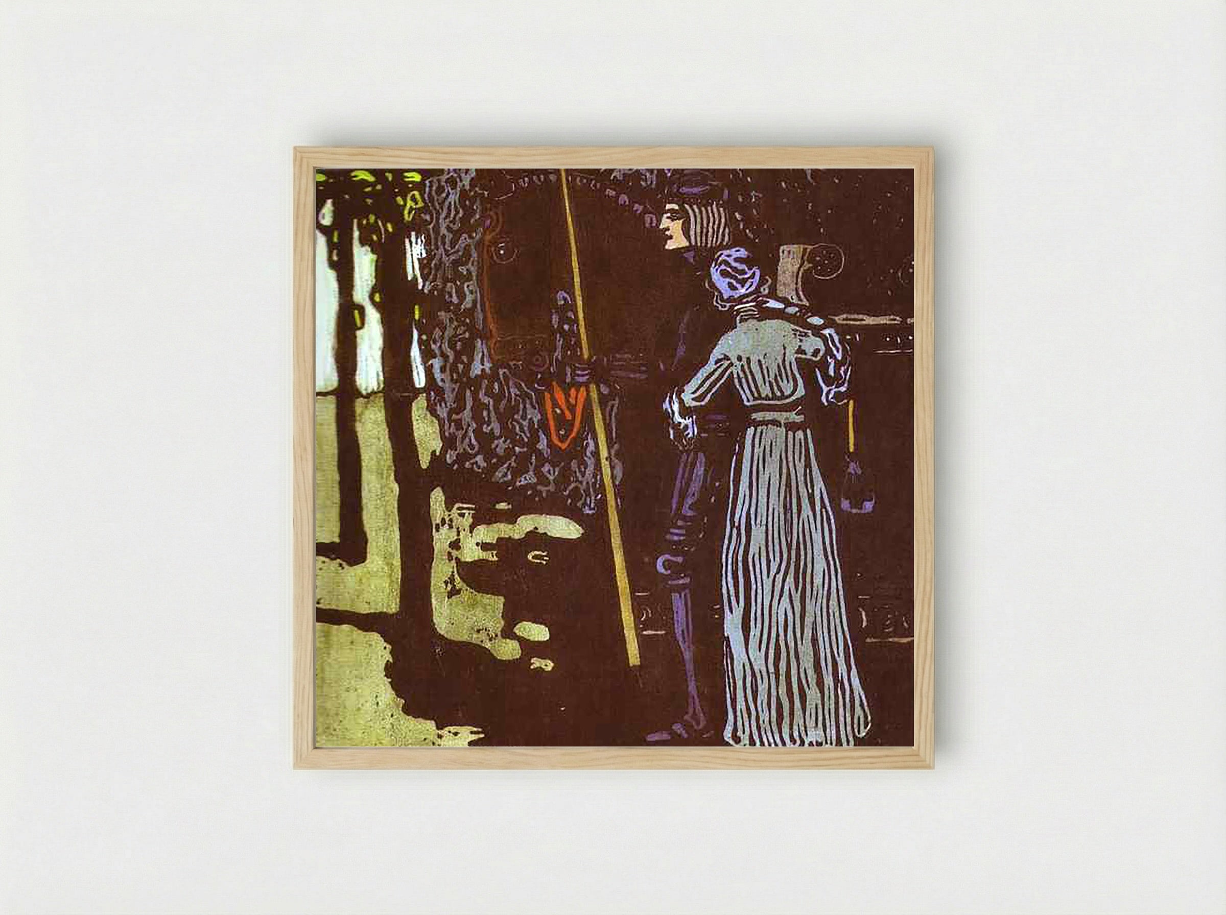 Farewell - Ethel Reed - Framed Print Wood