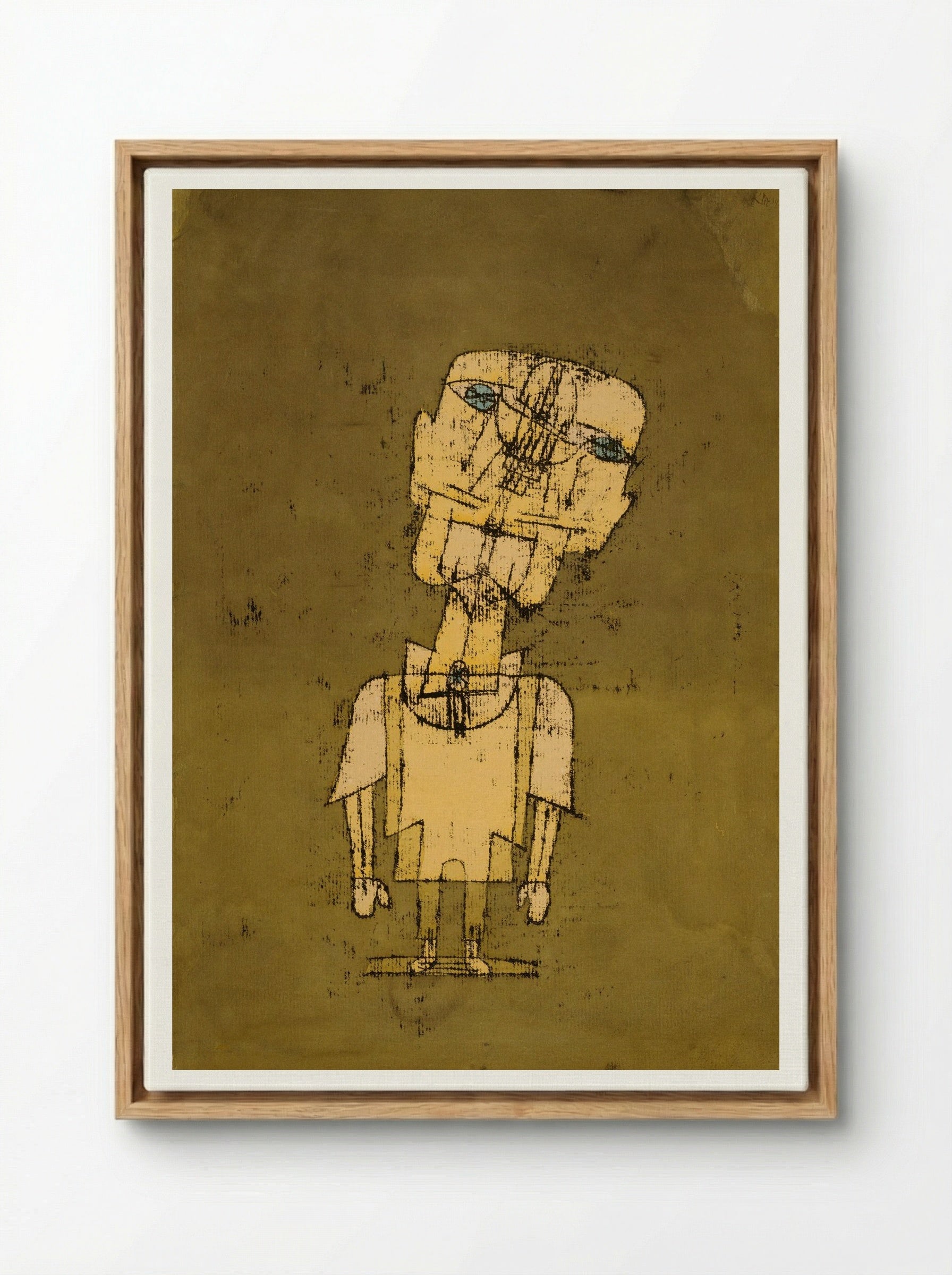 Ghost of a Genius - Paul Klee - Framed Canvas Wood