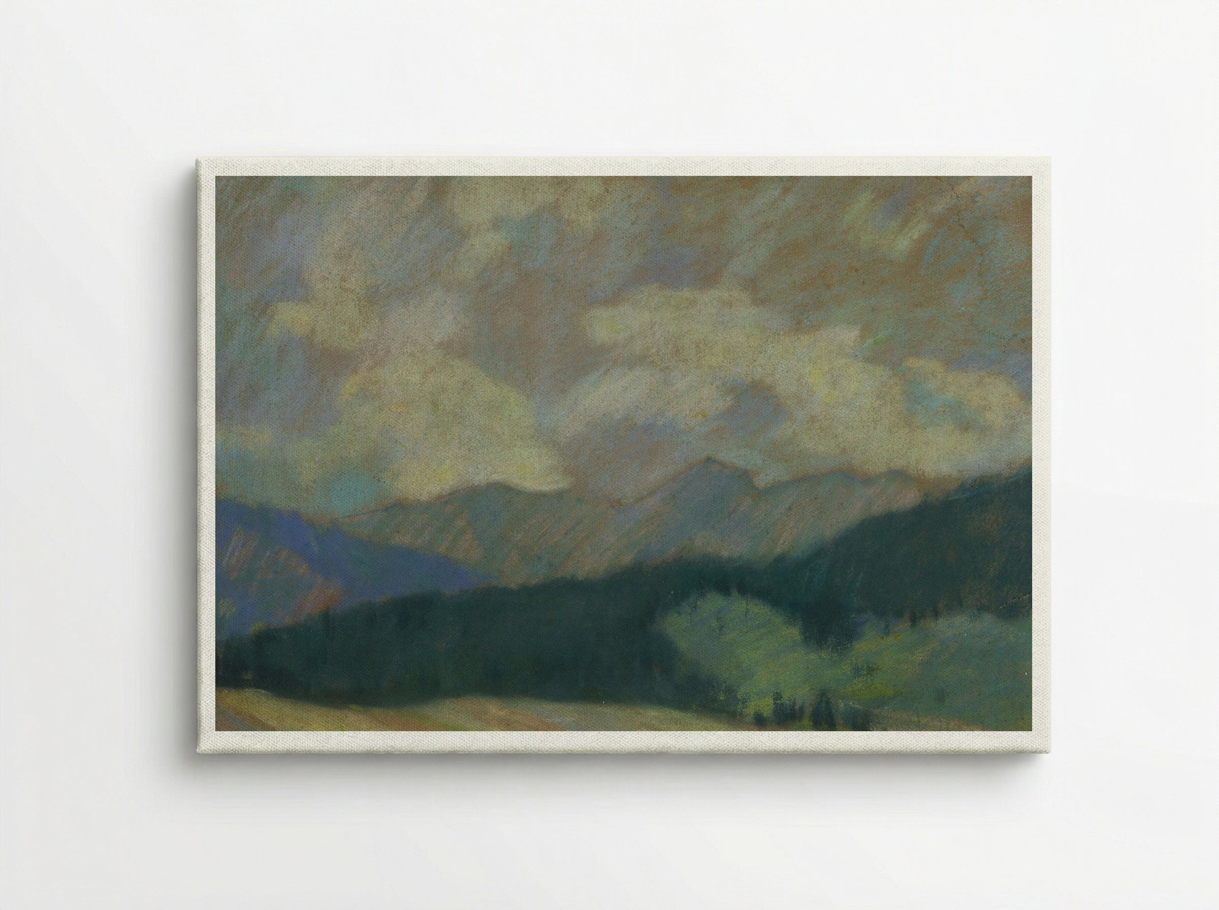 Mountain Landscape - Zolo Palugyay - Canvas