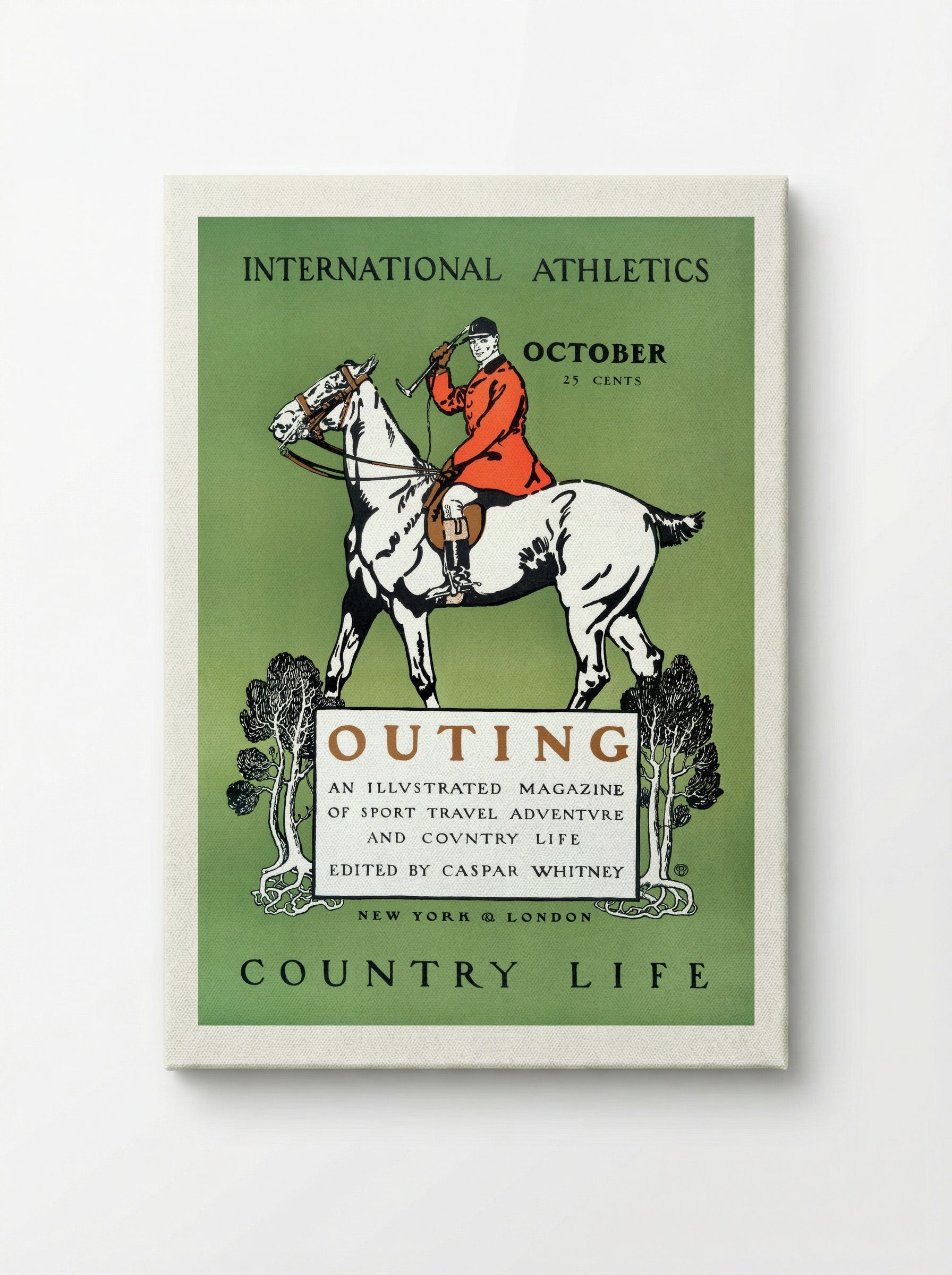 Outing, October (Magazine Cover) - Edward Penfield - Canvas