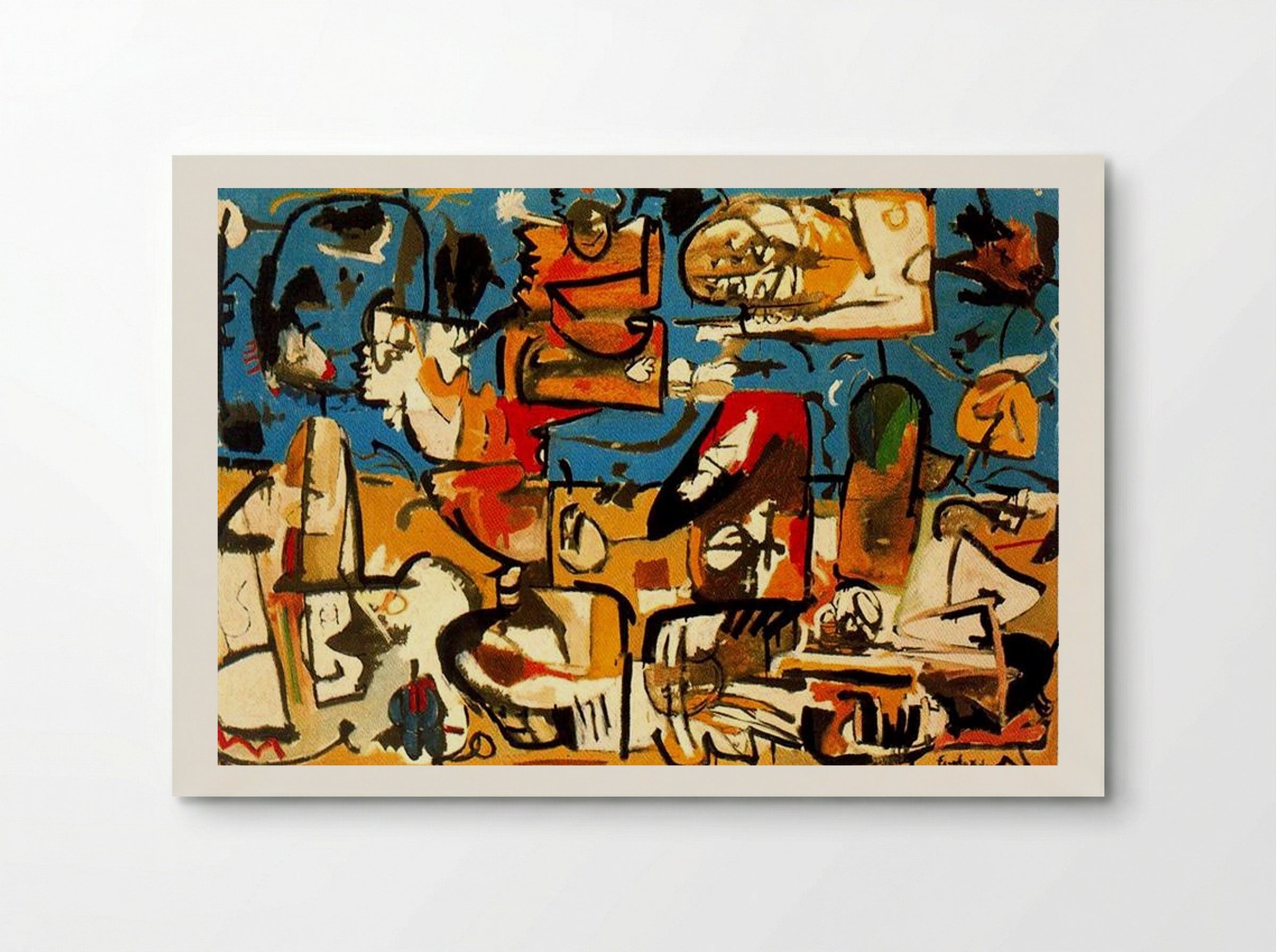 Untitled (Abstract Composition) - Helen Frankenthaler - Poster