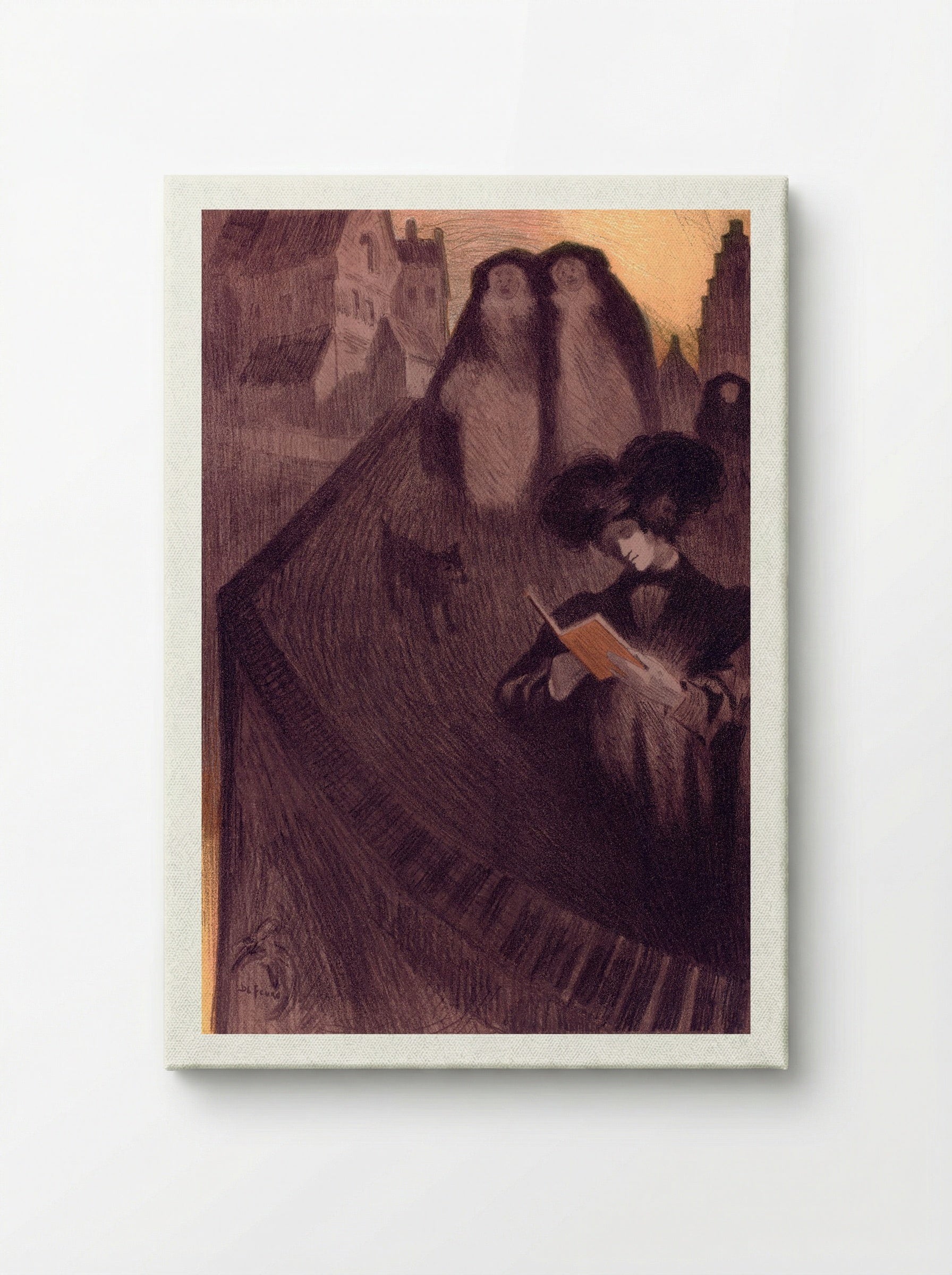 Original Design for Les Maîtres de l'Affiche - Georges de Feure - Canvas