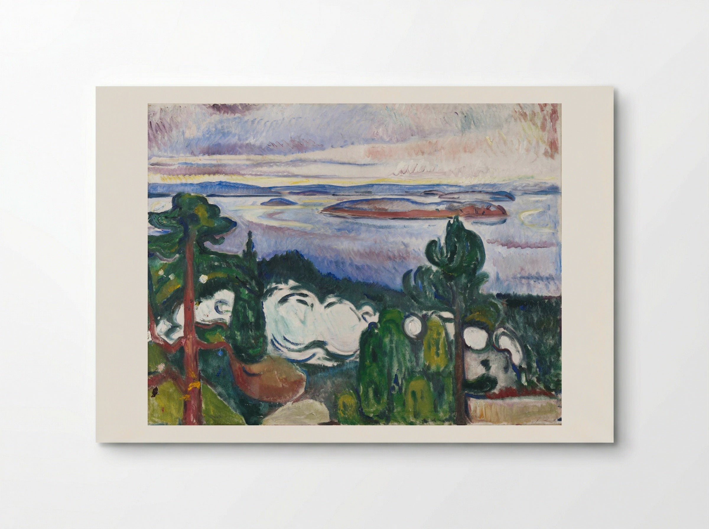 Train Smoke - Edvard Munch - Poster
