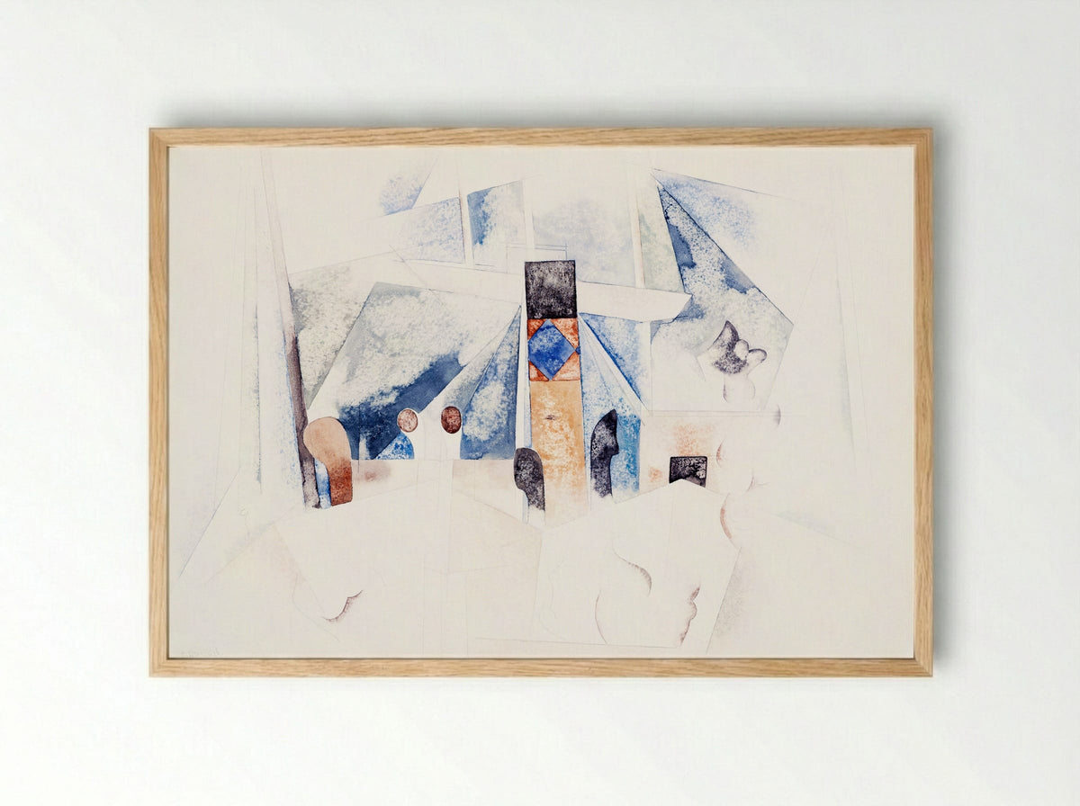 Bermuda Landscape No. 1 - Charles Demuth - Framed Print Wood