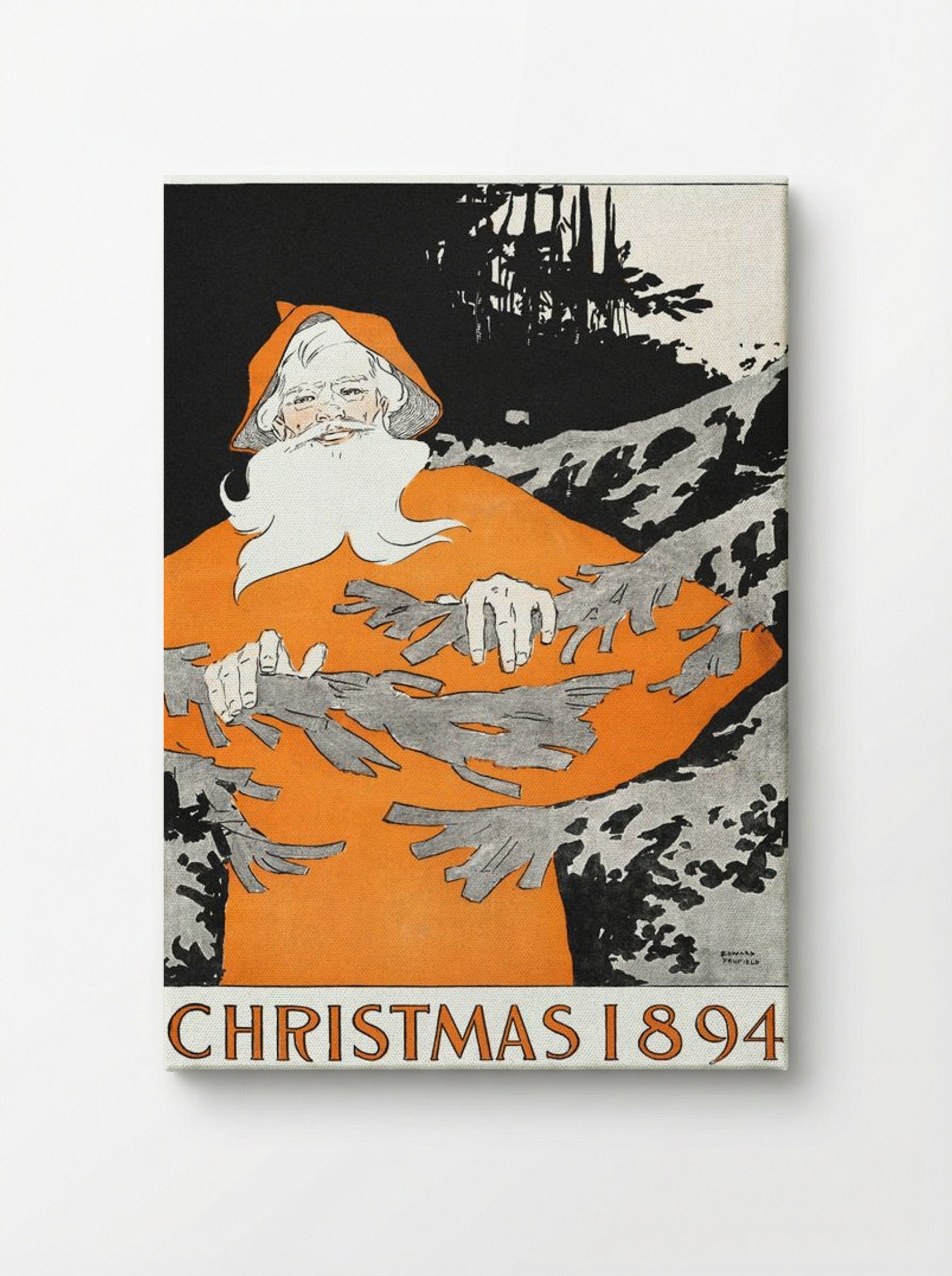 Christmas 1894 - Edward Penfield - Canvas