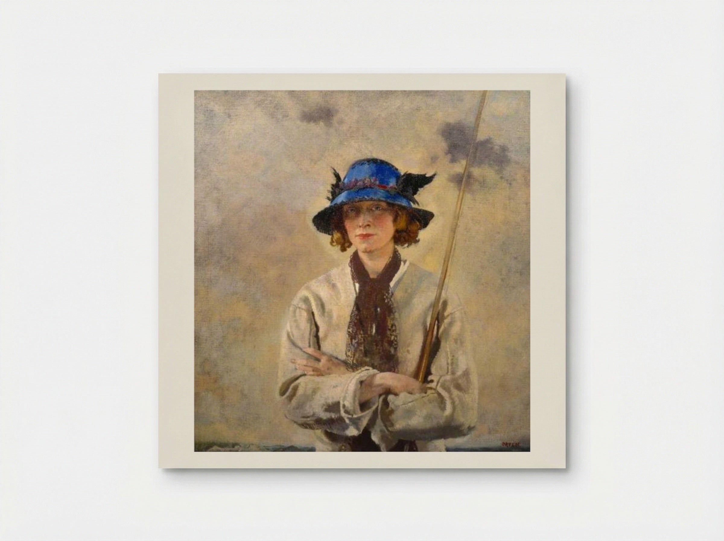 The Angler - William Orpen - Poster