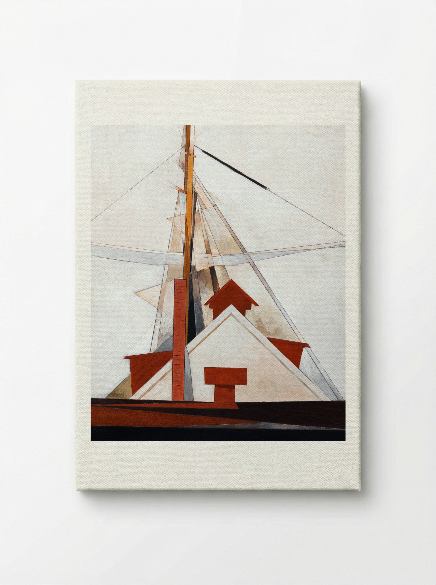 Masts - Charles Demuth - Canvas