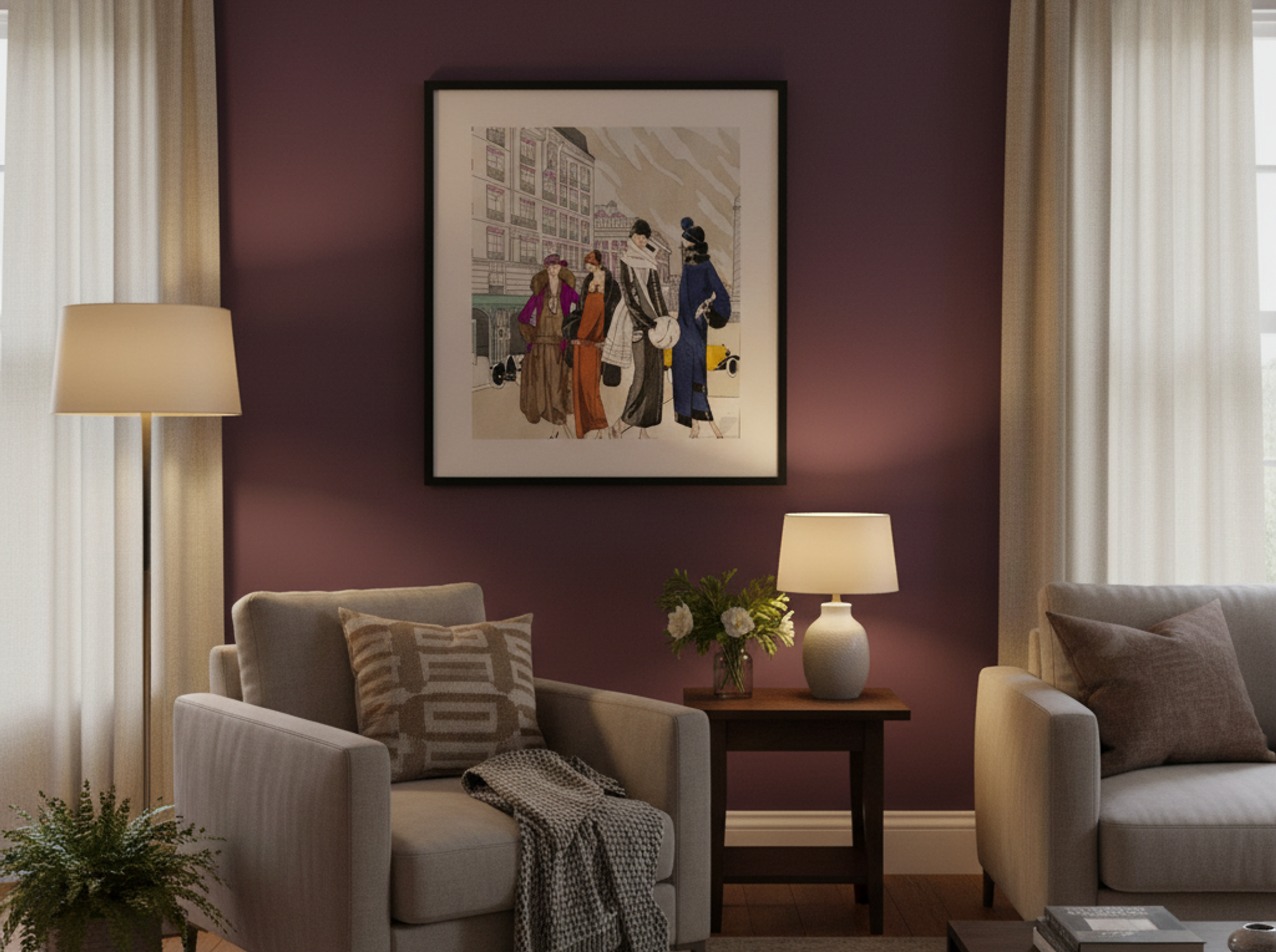 Four Ladies in Creations - Georges Prémet - Lifestyle