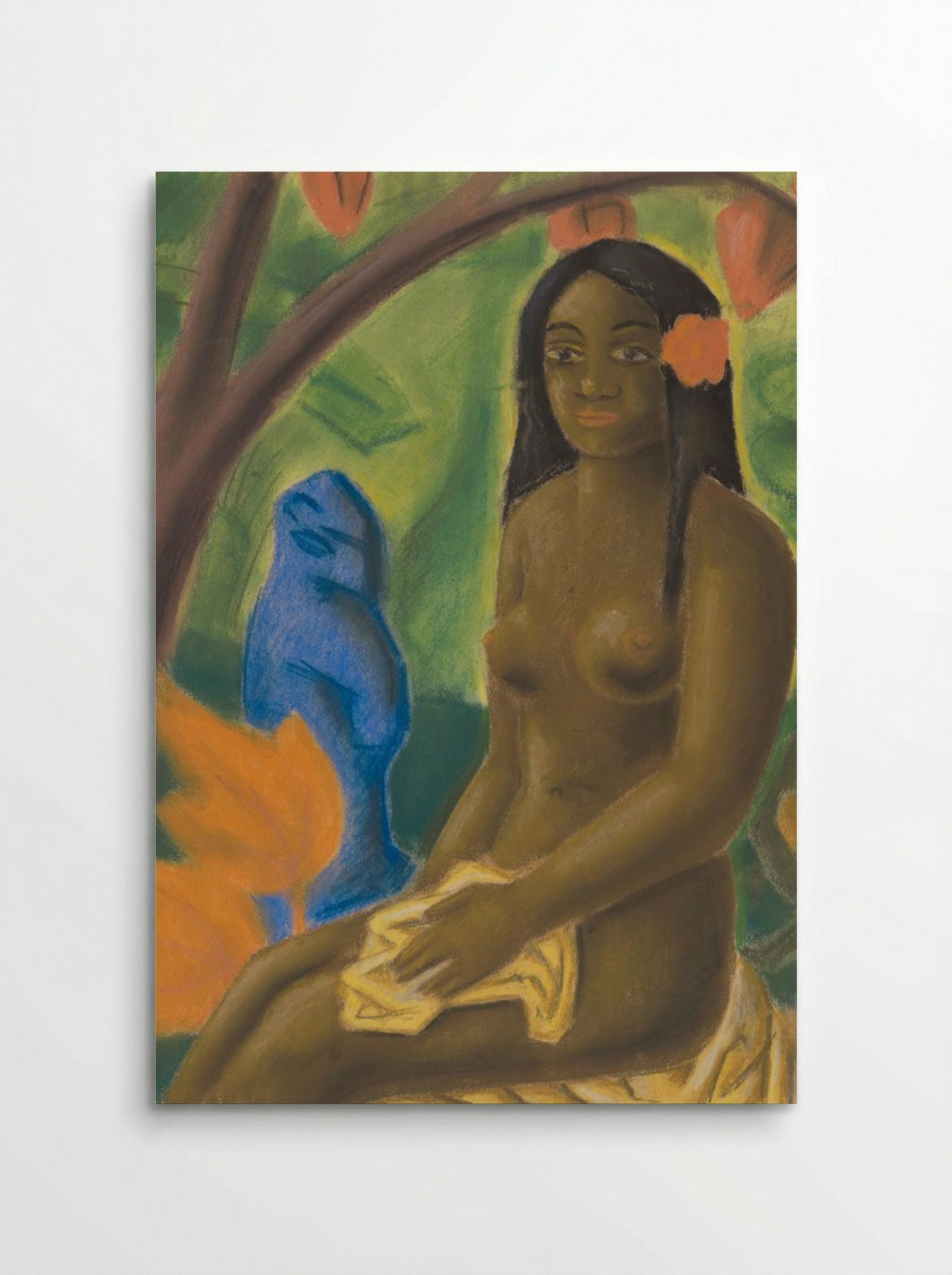 Girl of Tahiti - Mikuláš Galanda - Poster