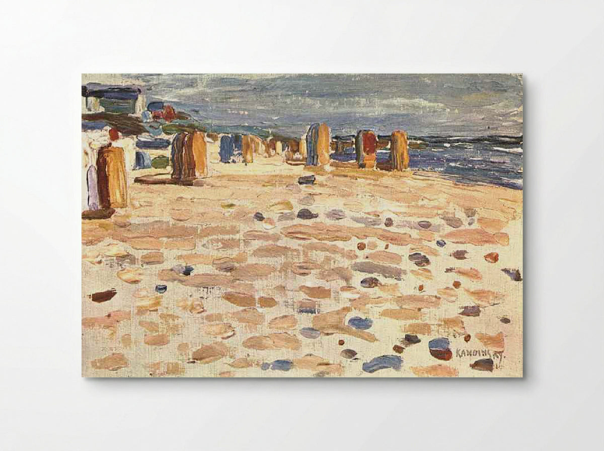 Beach Baskets in Holland - Wassily Kandinsky - Poster