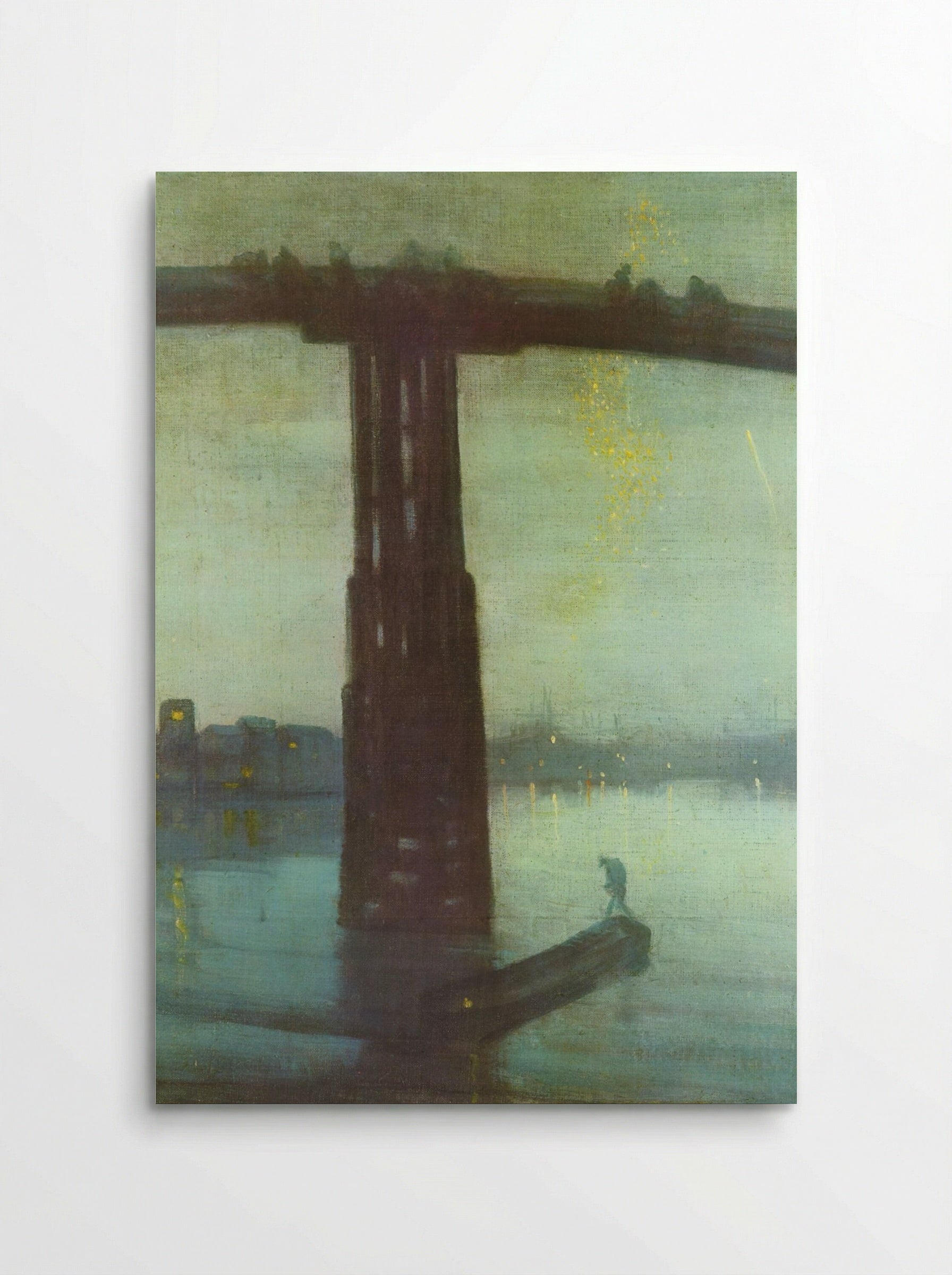 Nocturne: Blue and Gold - Old Battersea Bridge - James McNeill Whistler - Poster