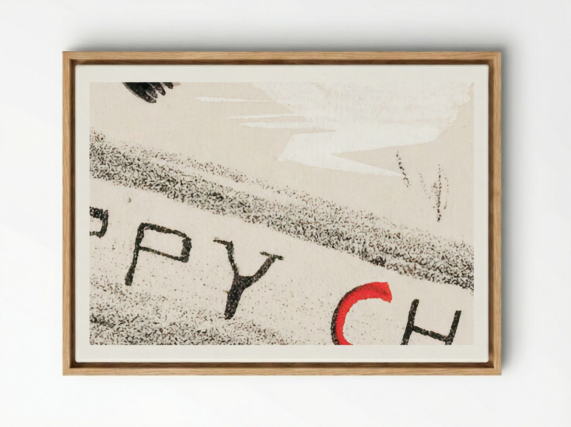Christmas Card with Four Crows - Theo van Hoytema - Framed Canvas Wood