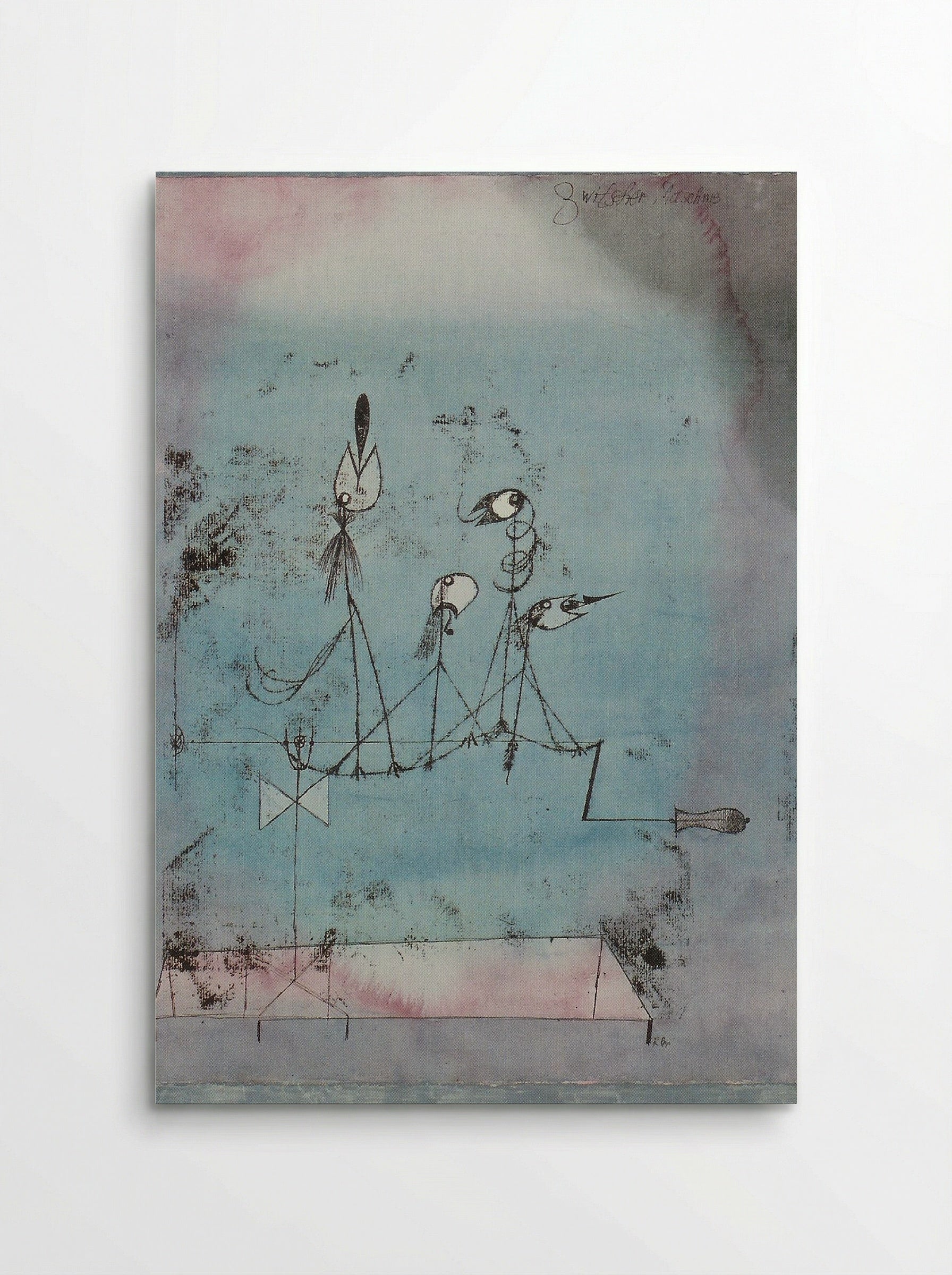 Twittering Machine - Paul Klee - Poster