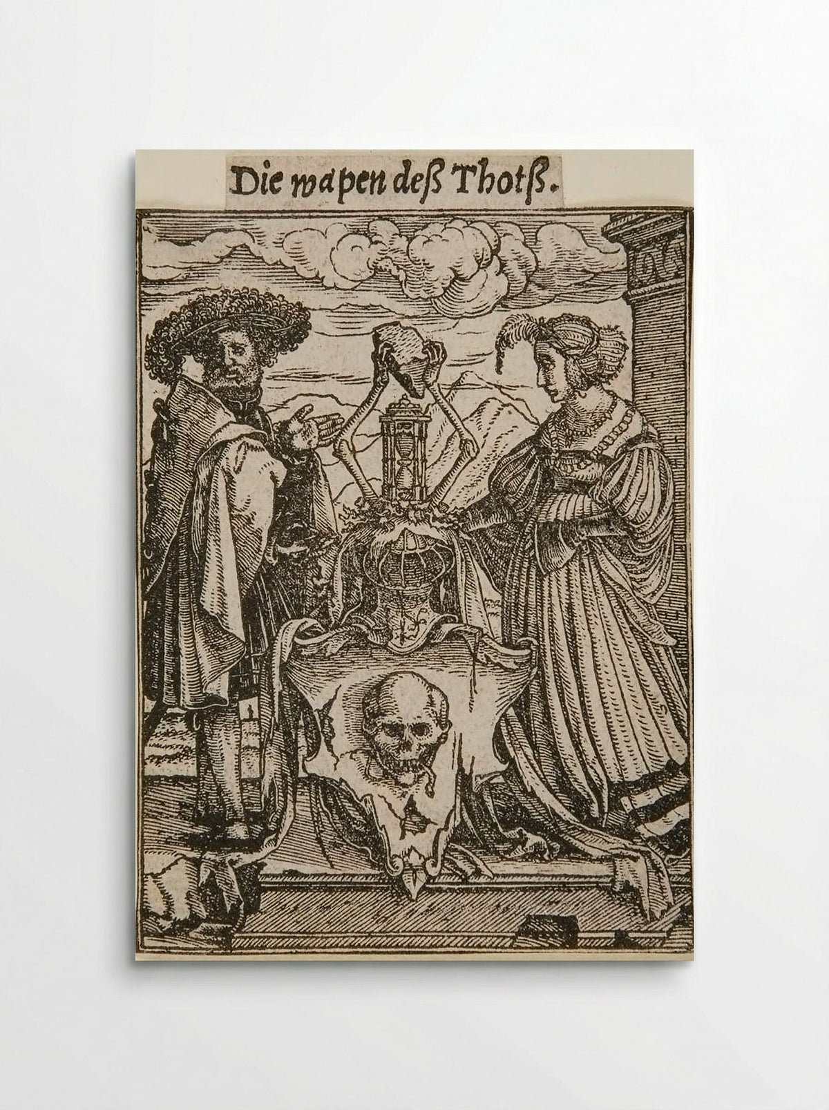 The Arms of Death - Hans Holbein the Younger - Poster