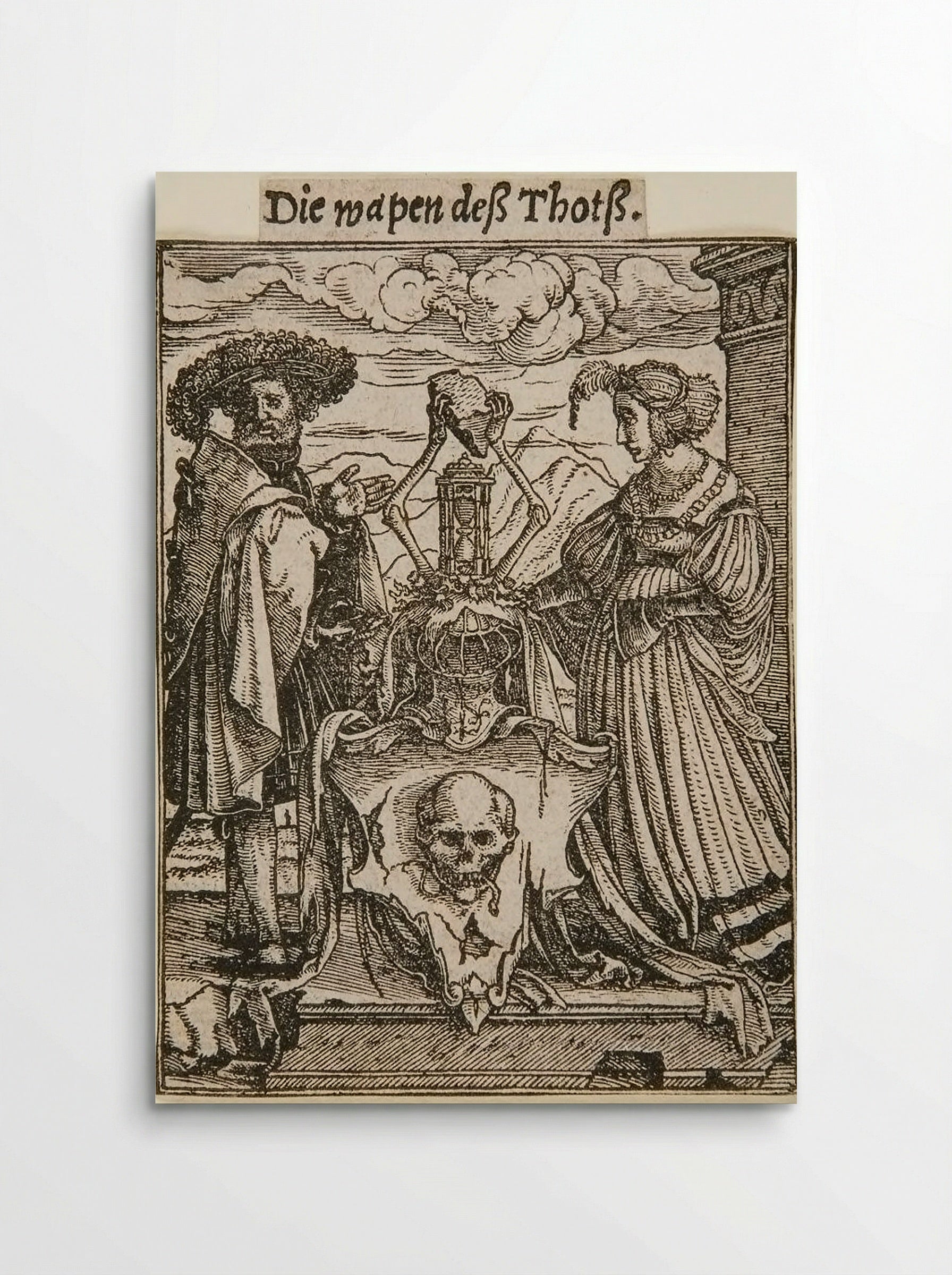 The Arms of Death - Hans Holbein the Younger - Poster