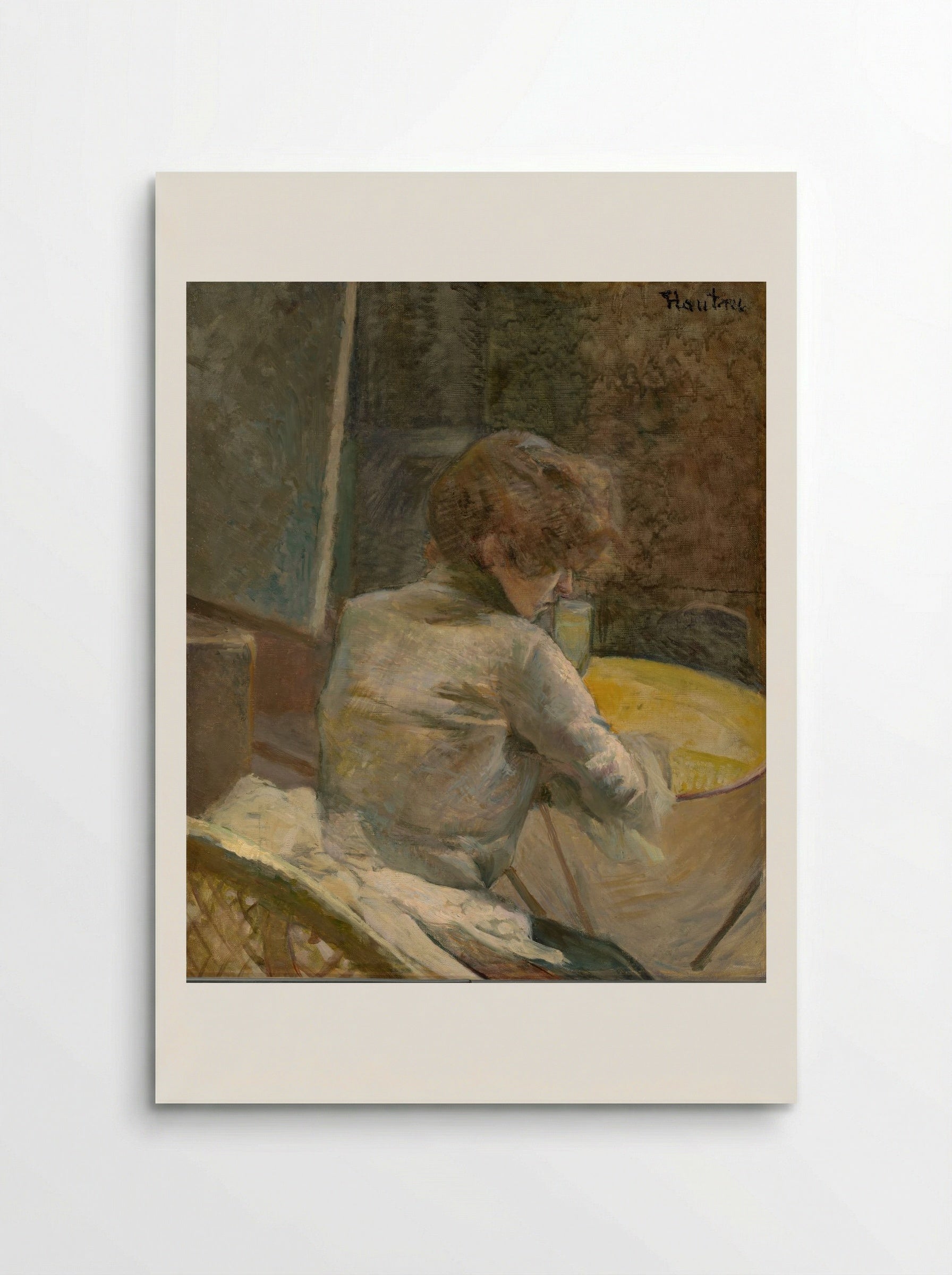 Waiting - Henri de Toulouse-Lautrec - Poster