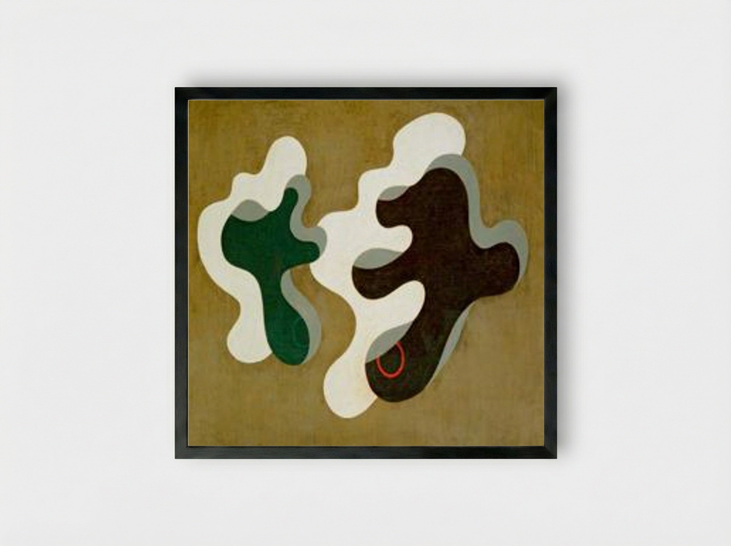 Dux et Comes IV - Edward Wadsworth - Framed Print Black
