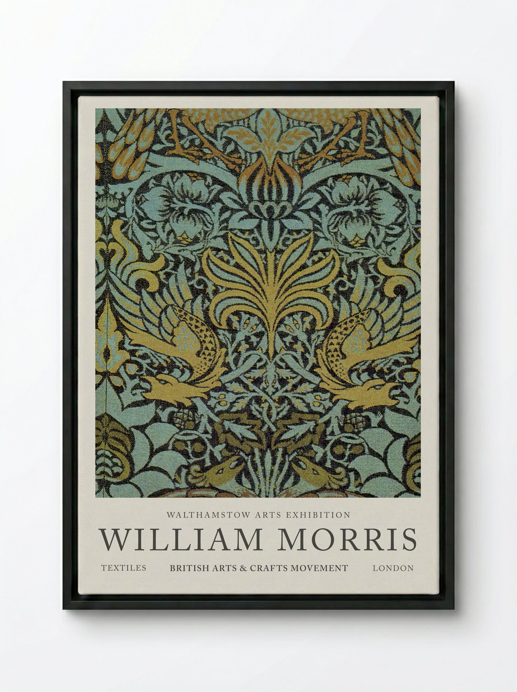 Peacock and Dragon Woven Wool Furnishing Fabric - William Morris