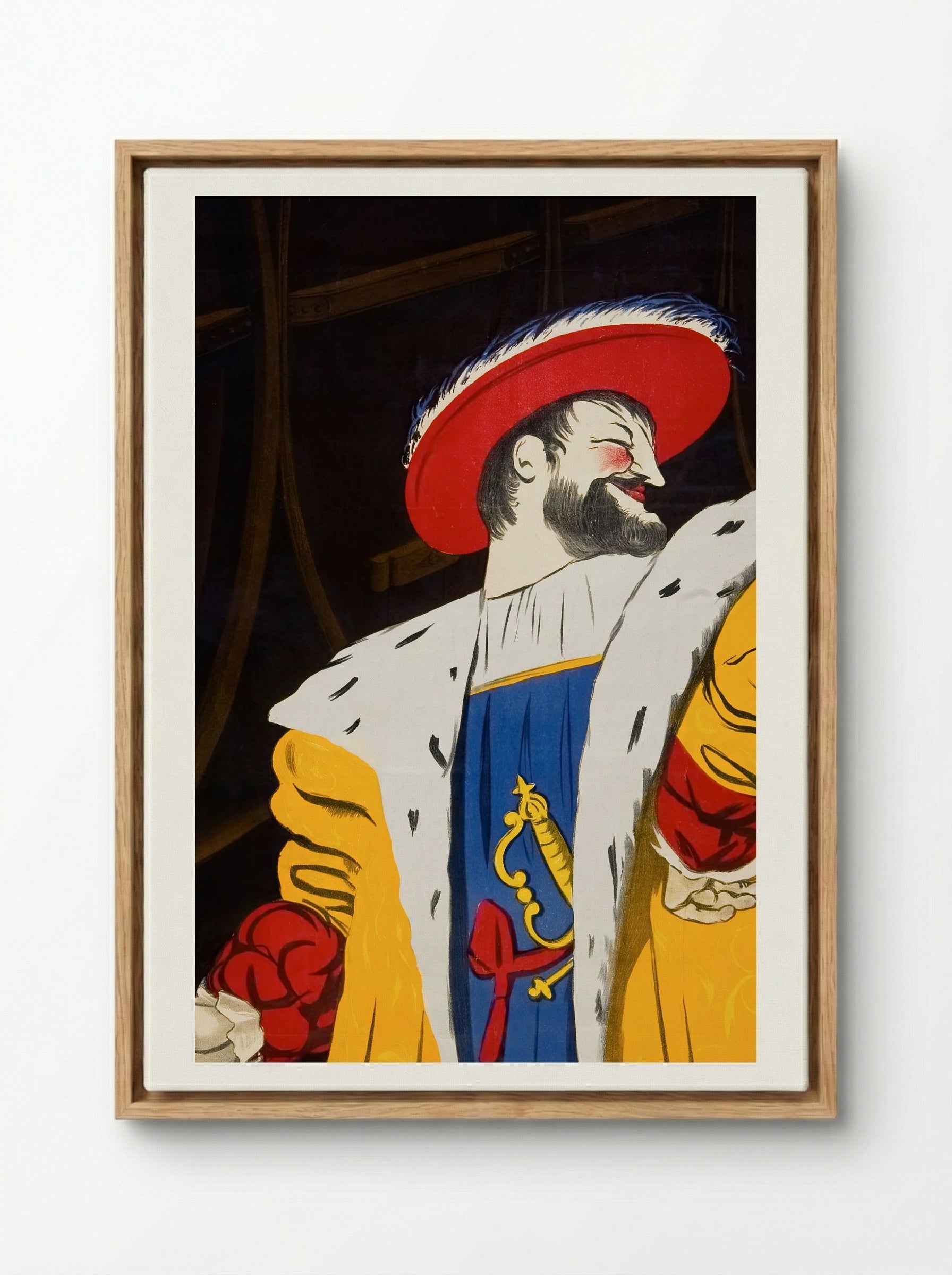 Biere du Fort-Carre, Saint-Dizier - Leonetto Cappiello - Framed Canvas Wood