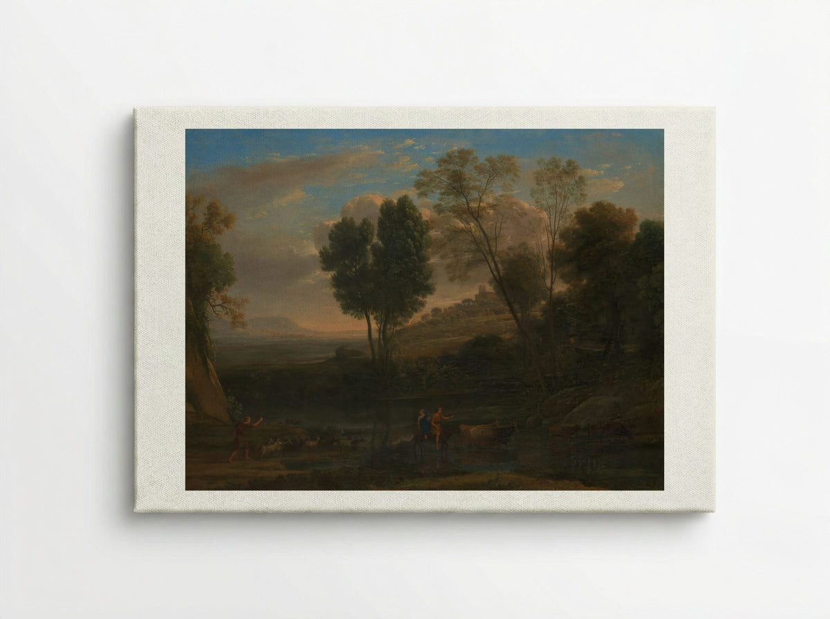 Sunrise - Claude Lorrain - Canvas