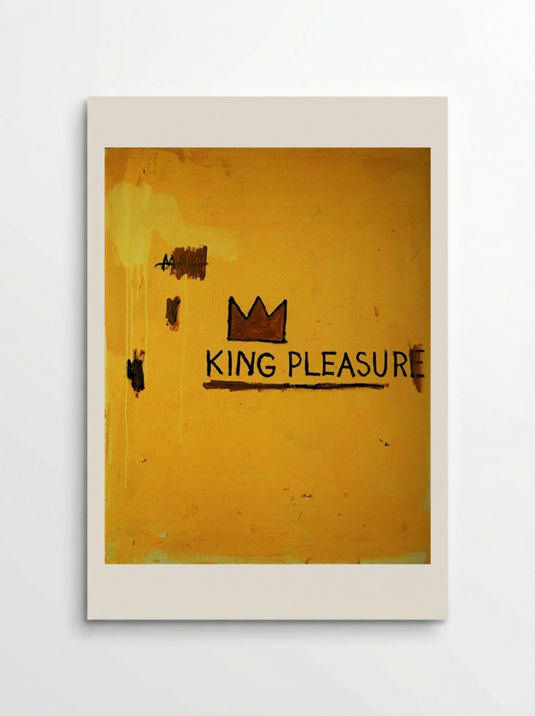 King Pleasure - Jean-Michel Basquiat - Poster