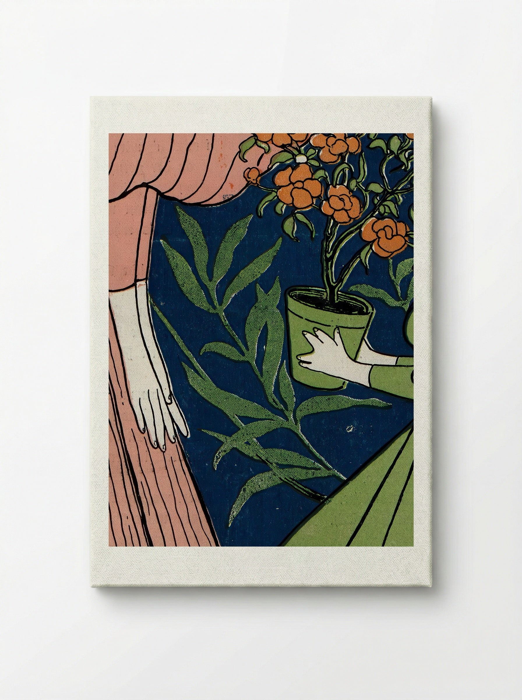 Umschlag der Kunst- und Literaturzeitschrift Jugend - Hans Thoma - Canvas