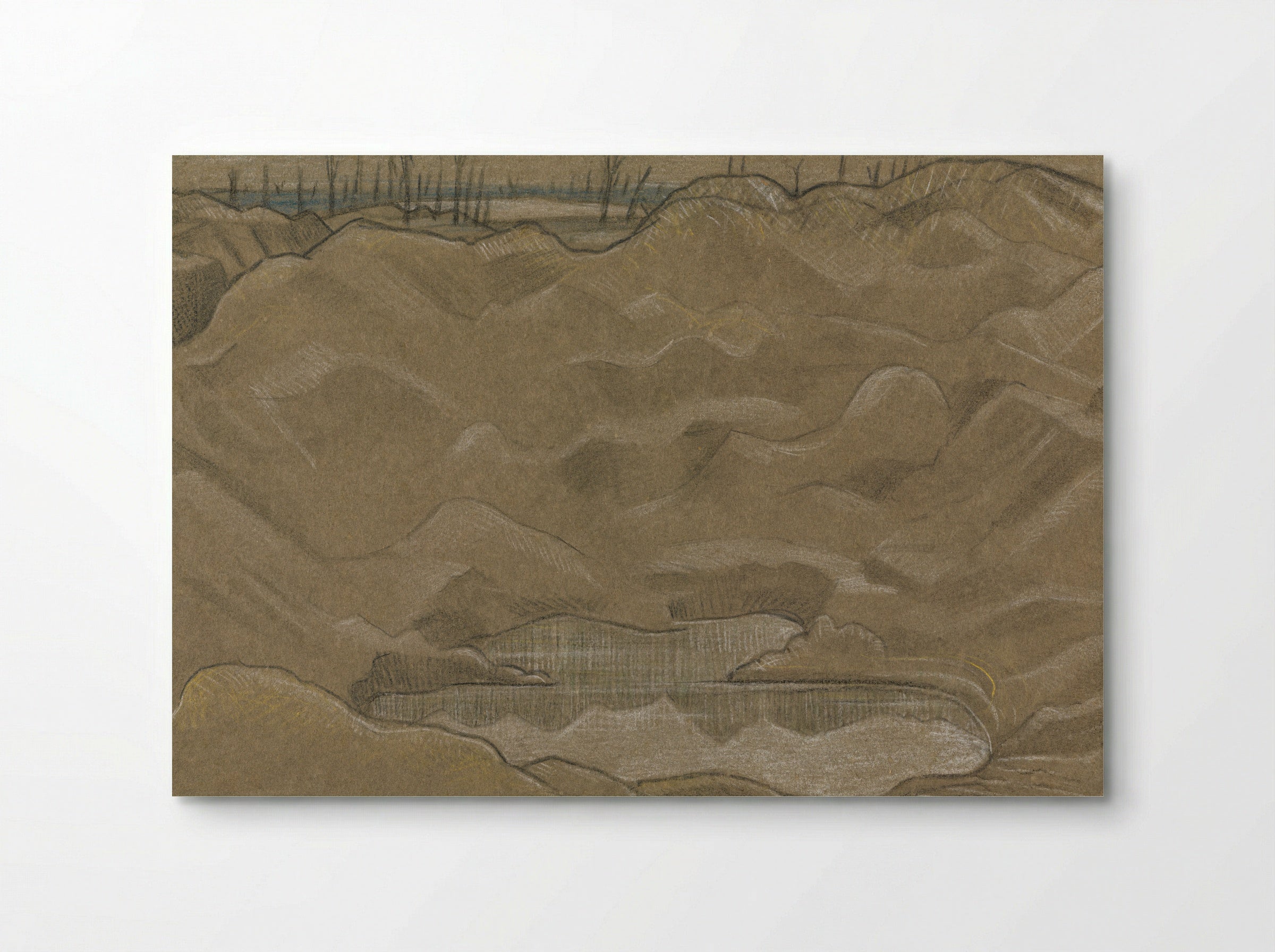 A Shell Crater - Paul Nash - Poster