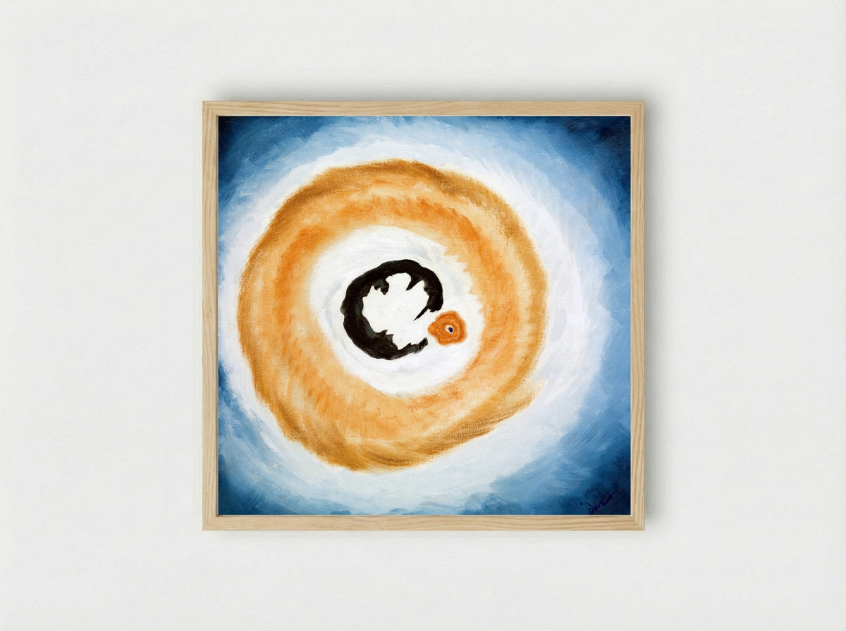 Dawn II - Arthur Dove - Framed Print Wood