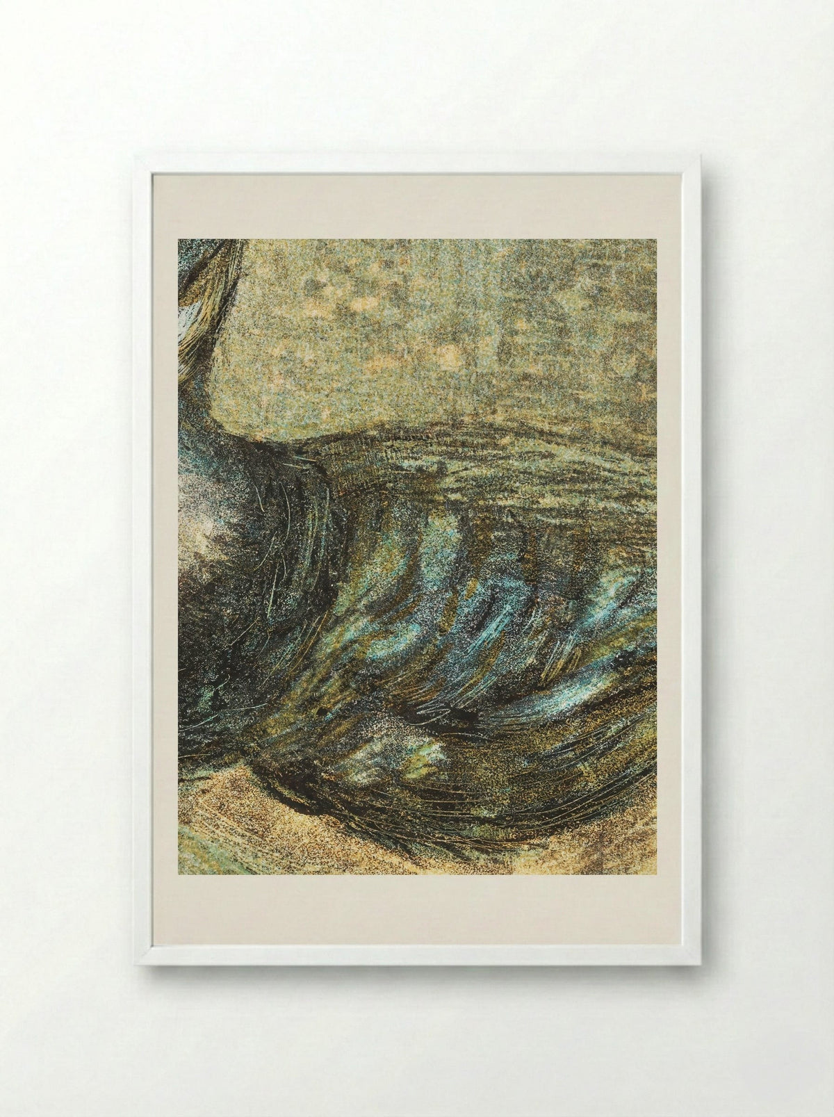 Kievit (Lapwing) - Theo van Hoytema - Framed Print White