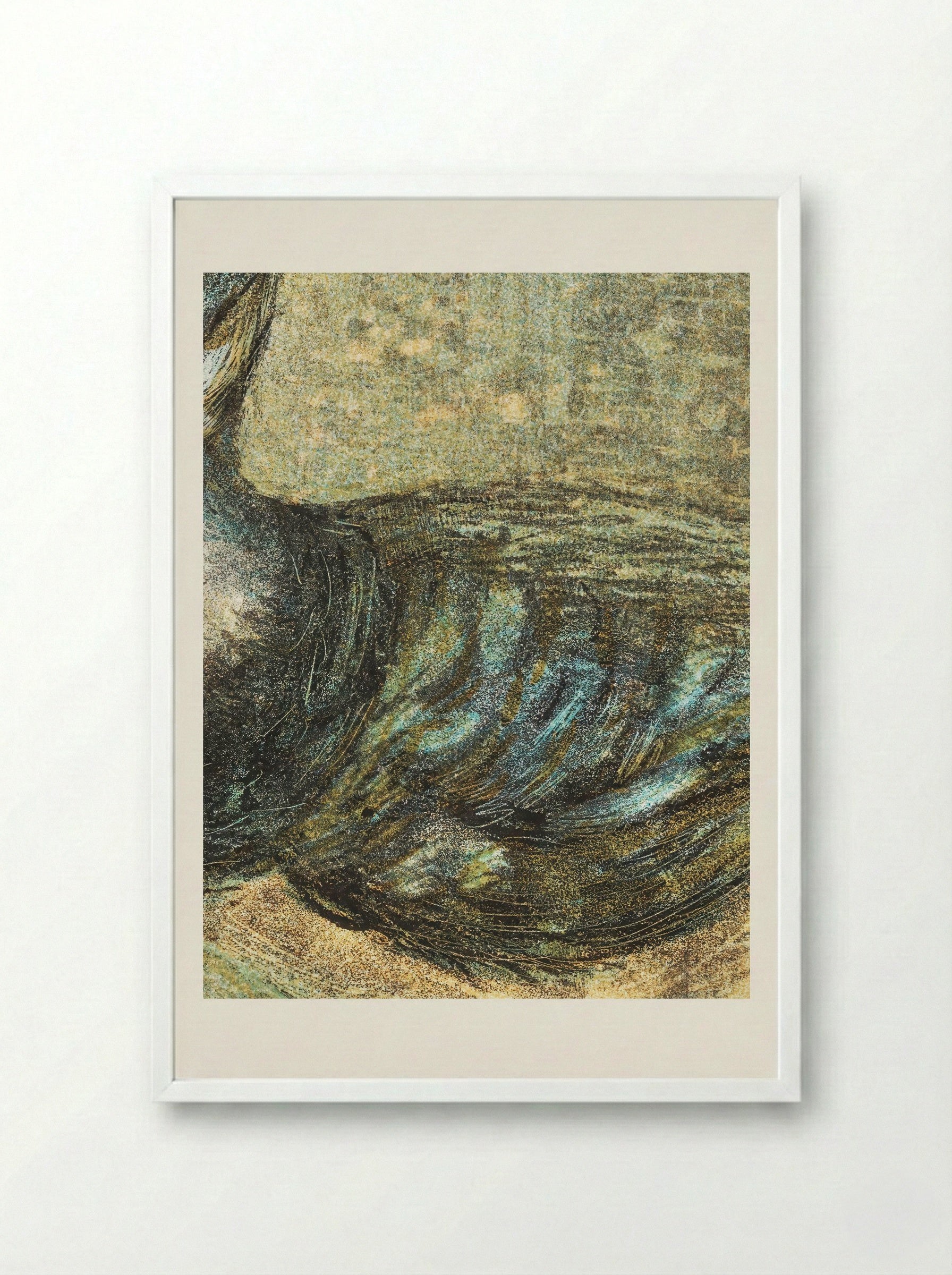 Kievit (Lapwing) - Theo van Hoytema - Framed Print White
