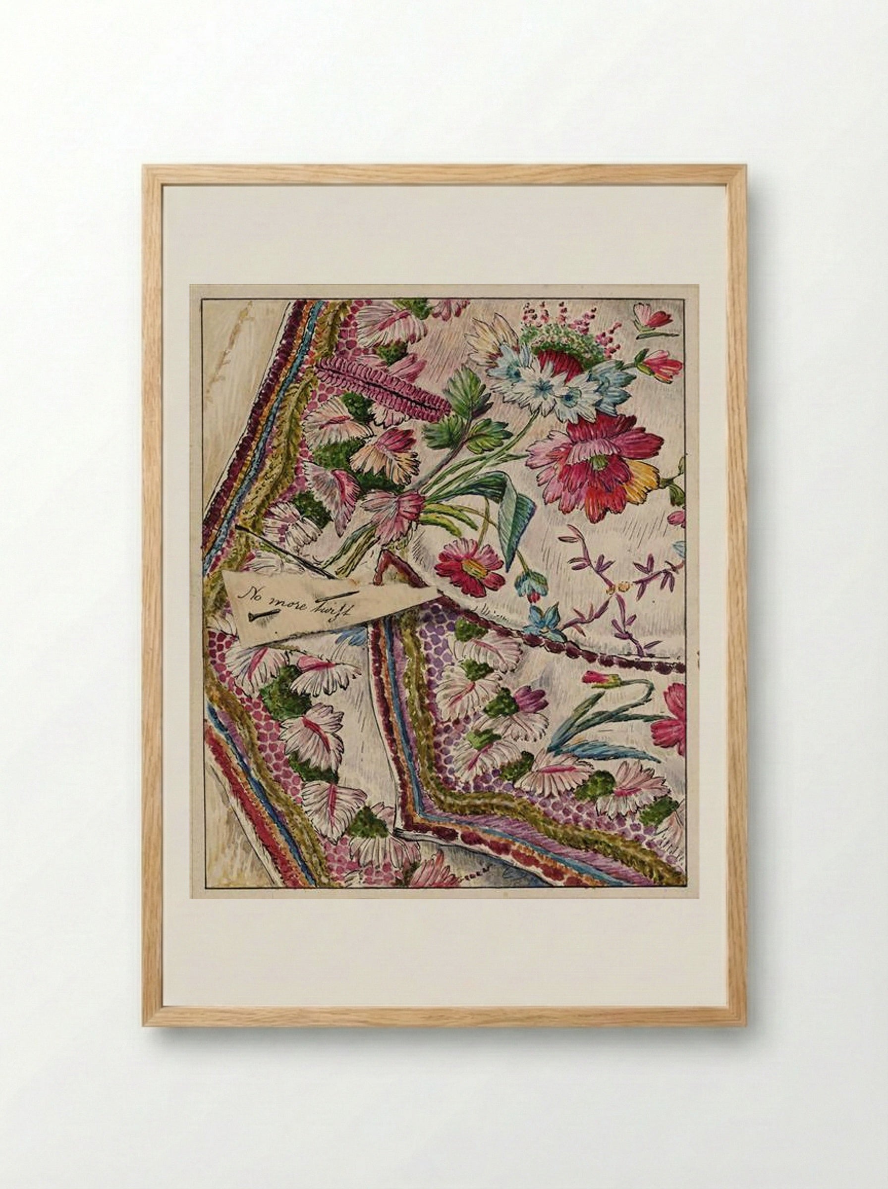 No More Twist - Beatrix Potter - Framed Print Wood